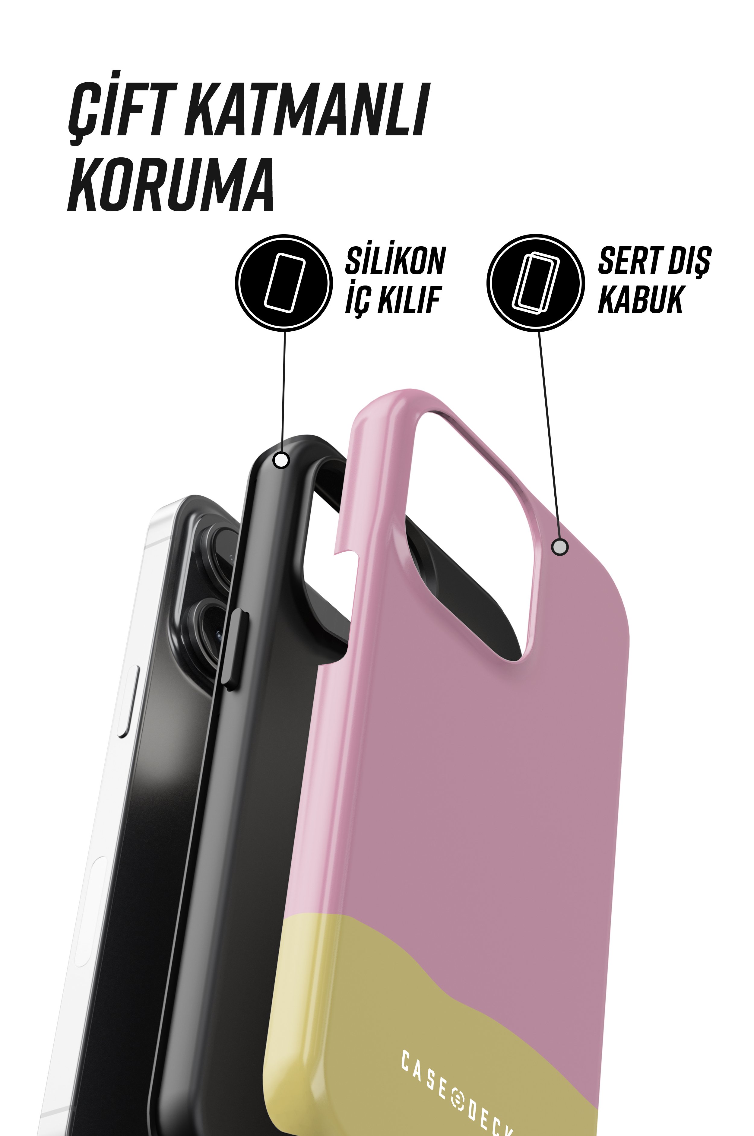 Rosaluna Tres iPhone Telefon Kılıfı