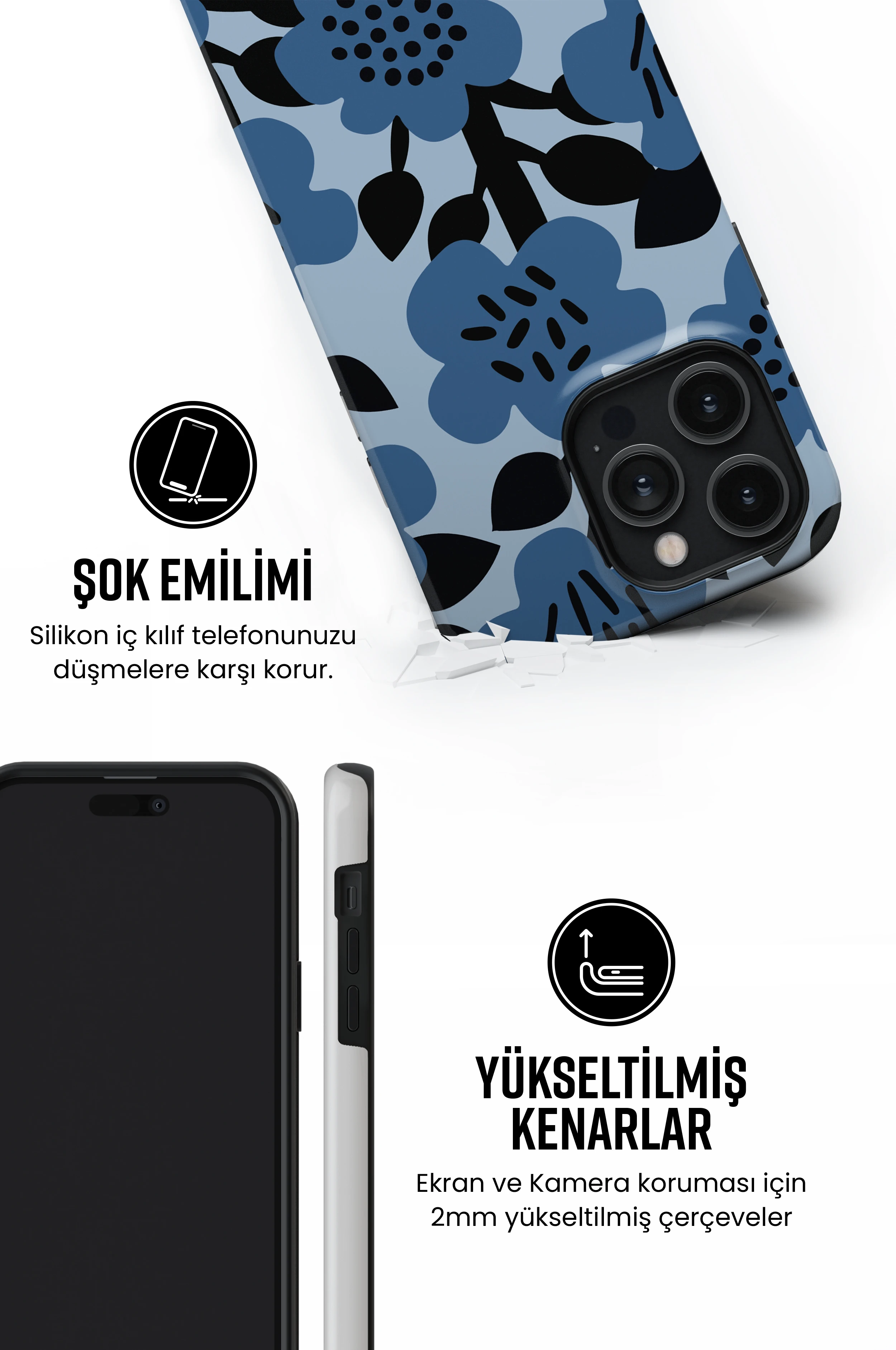 Bloomin Tres iPhone Telefon Kılıfı