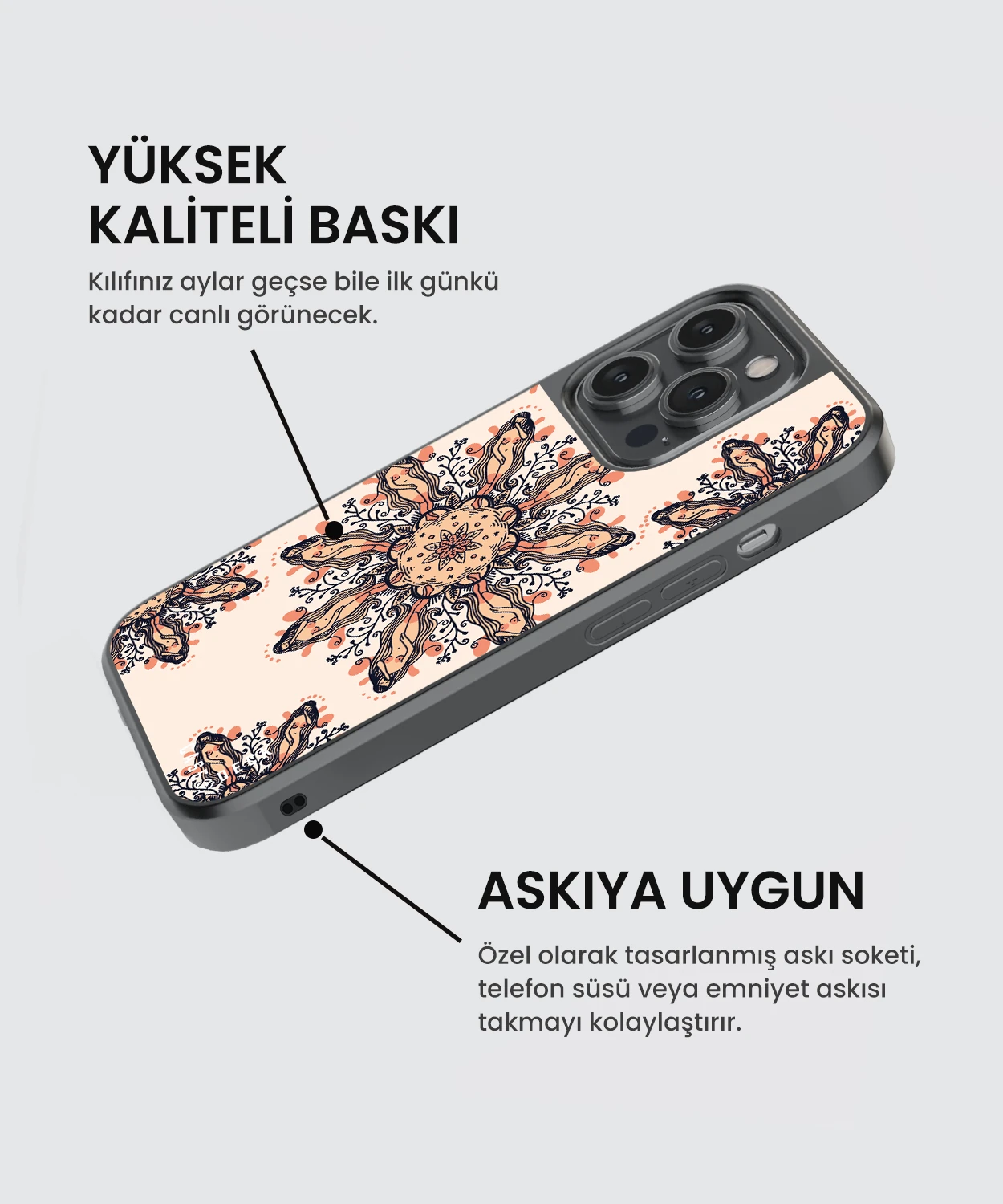 Eve Babil iPhone Telefon Kılıfı