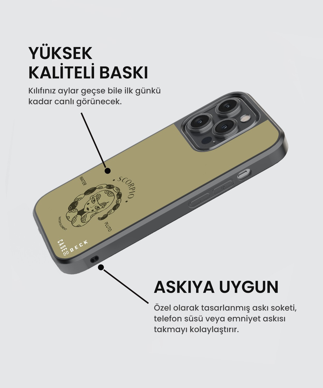 Scorpio Babil iPhone Telefon Kılıfı