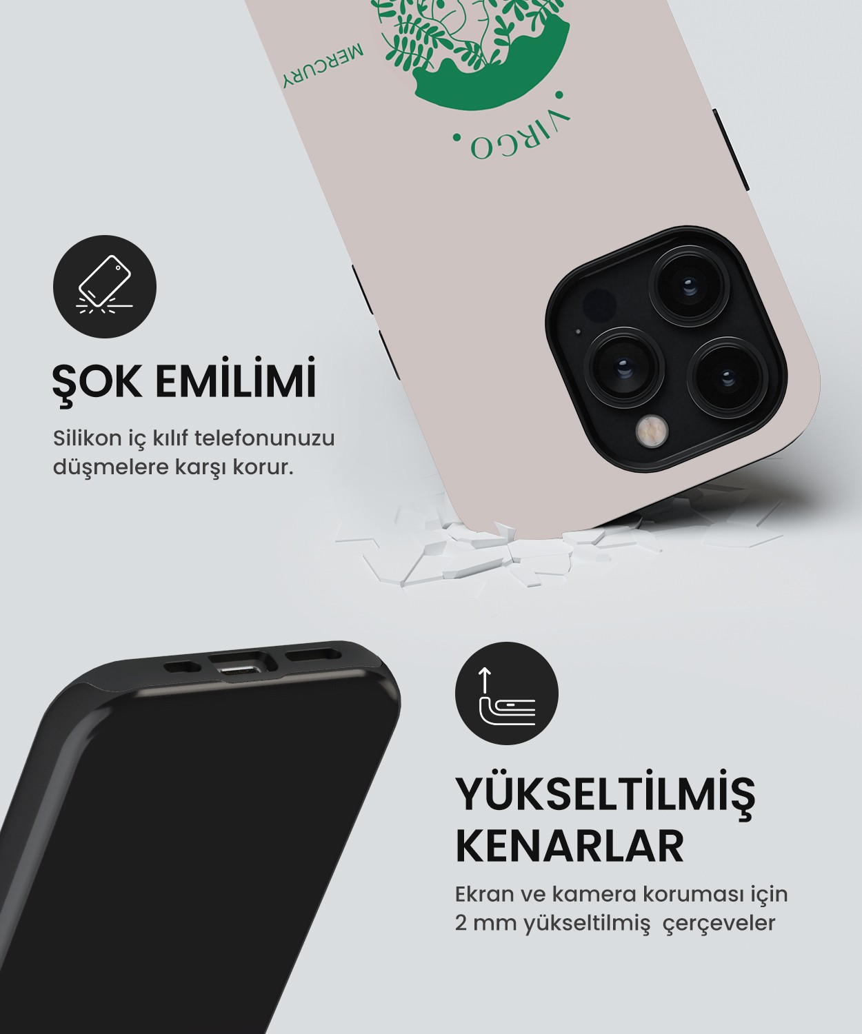 Virgo Tres iPhone Telefon Kılıfı