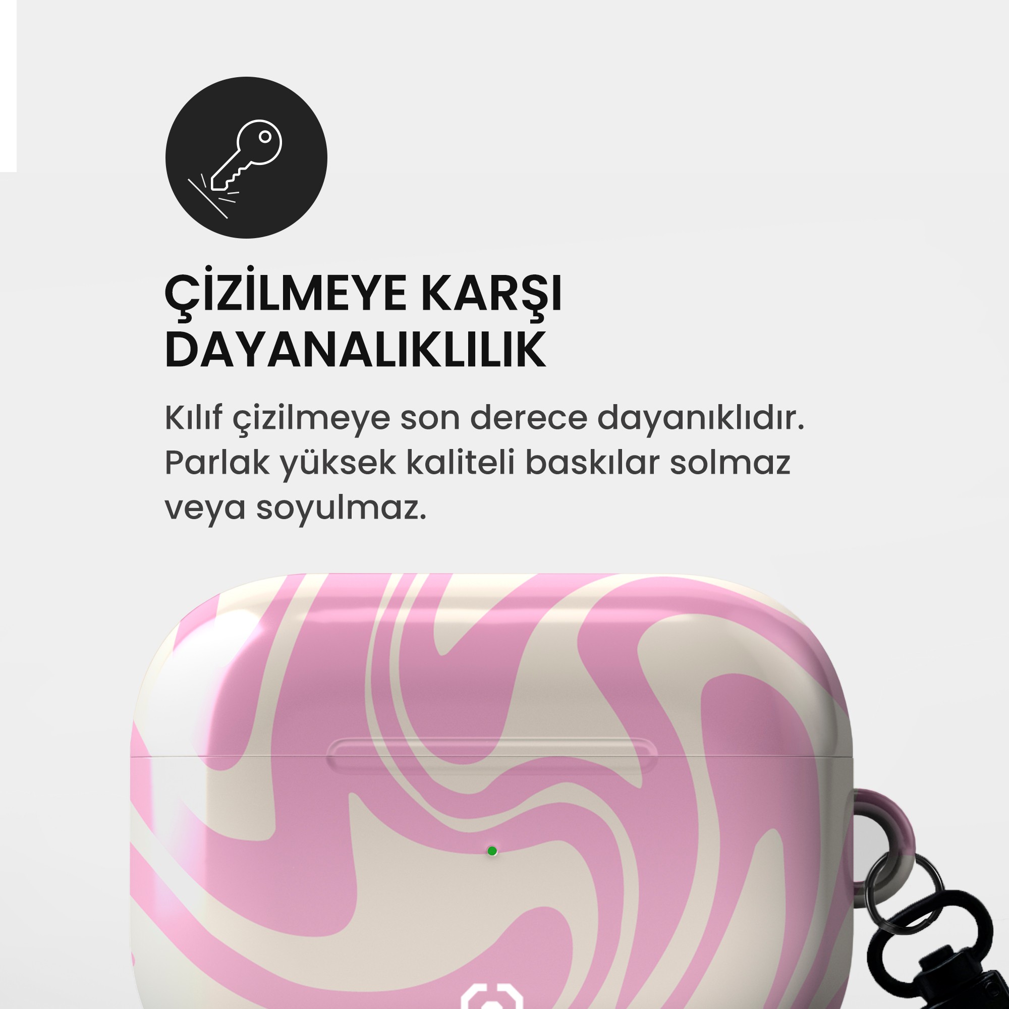 Pinley Tres Airpods Kulaklık Kılıfı