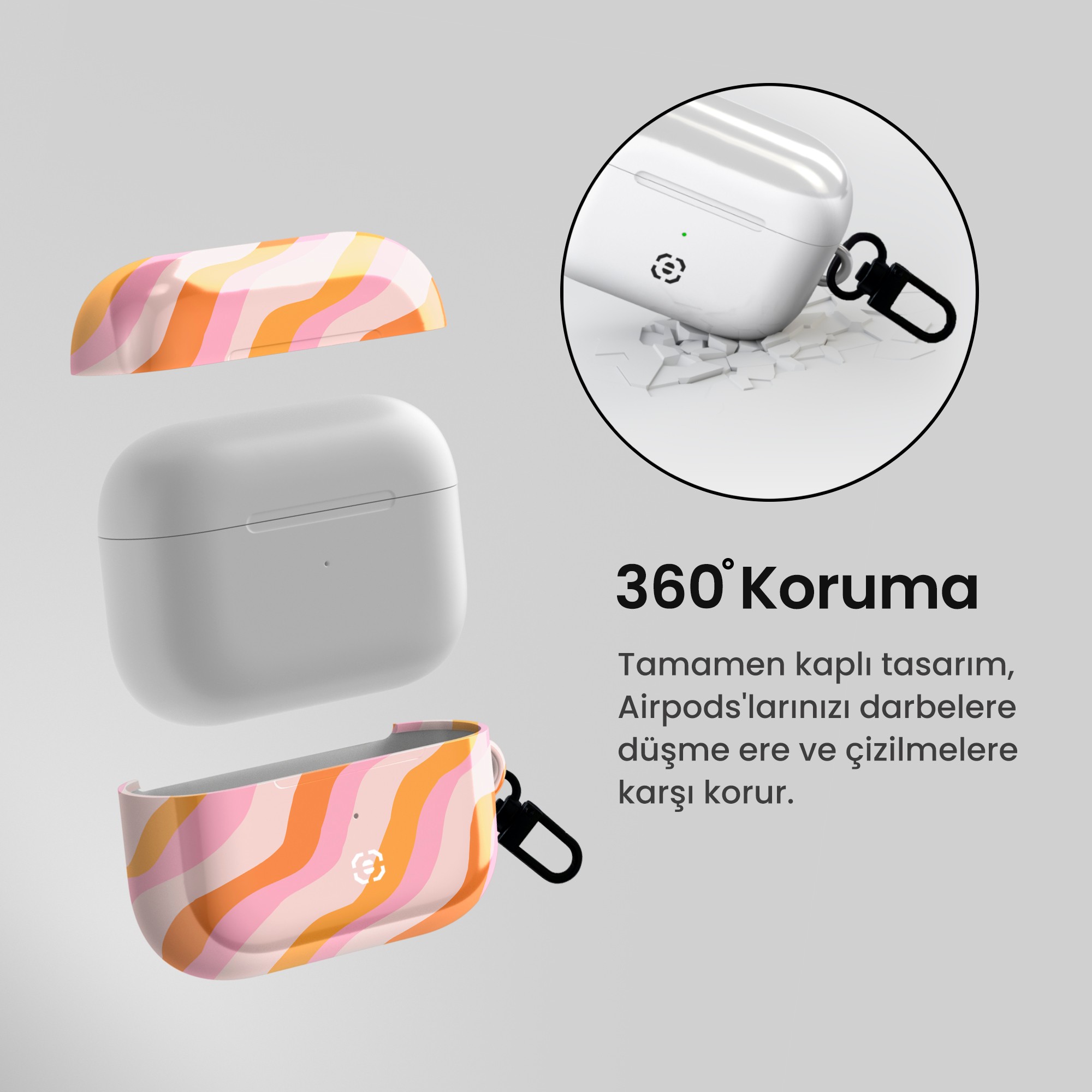 Pathy Tres Airpods Kulaklık Kılıfı