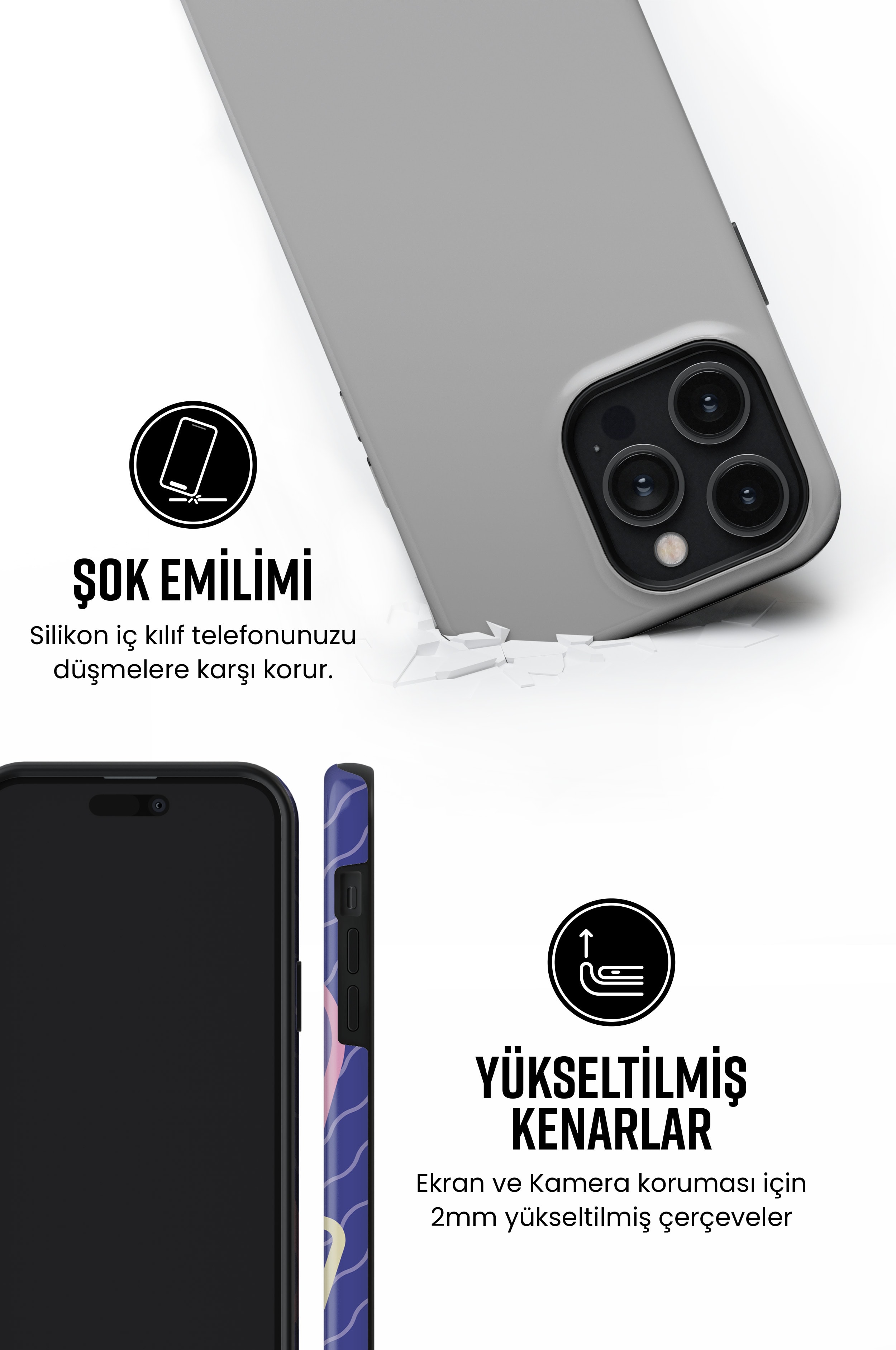 Sardeen Tres iPhone Telefon Kılıfı