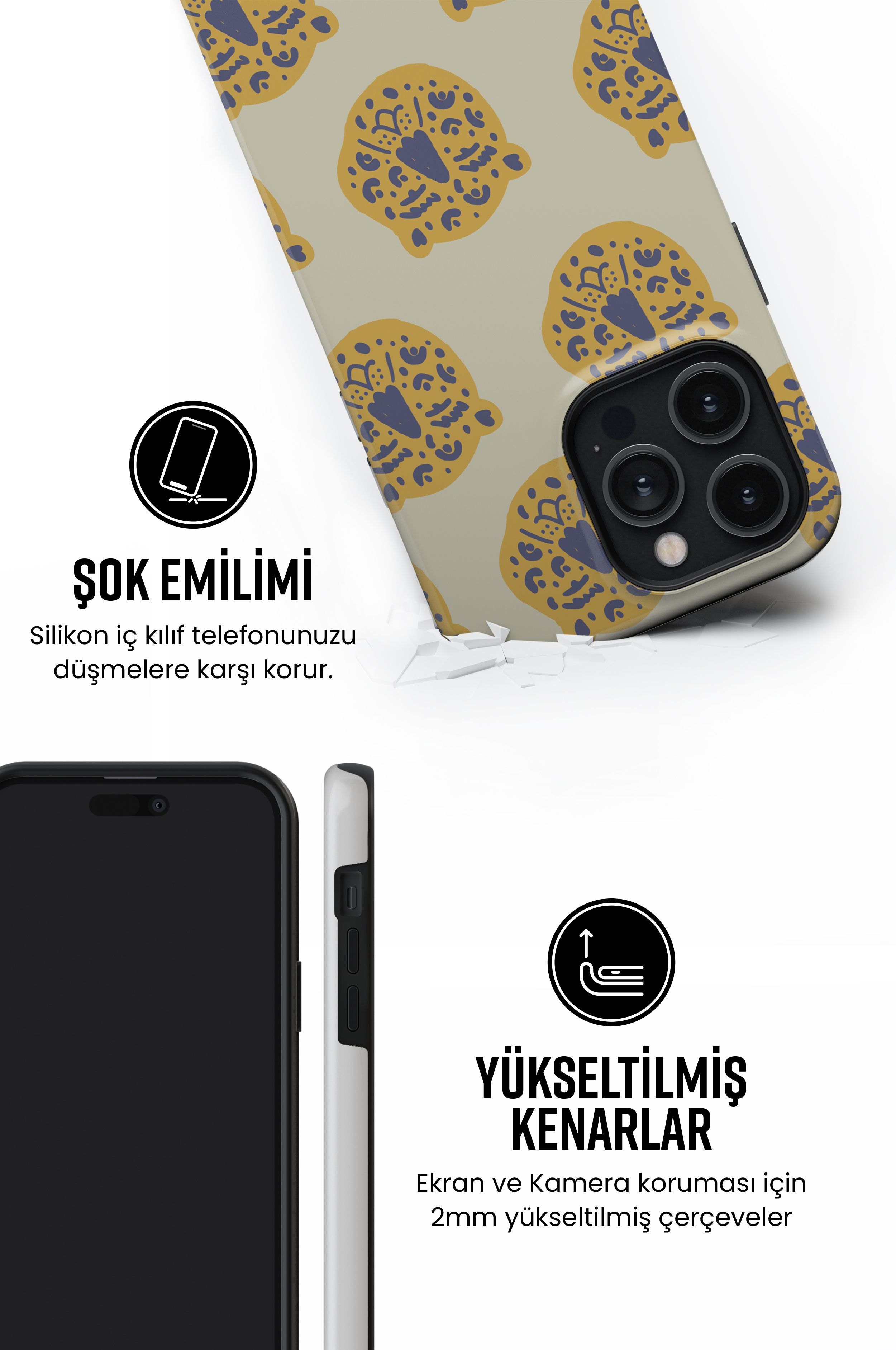 Taiga Tres iPhone Telefon Kılıfı