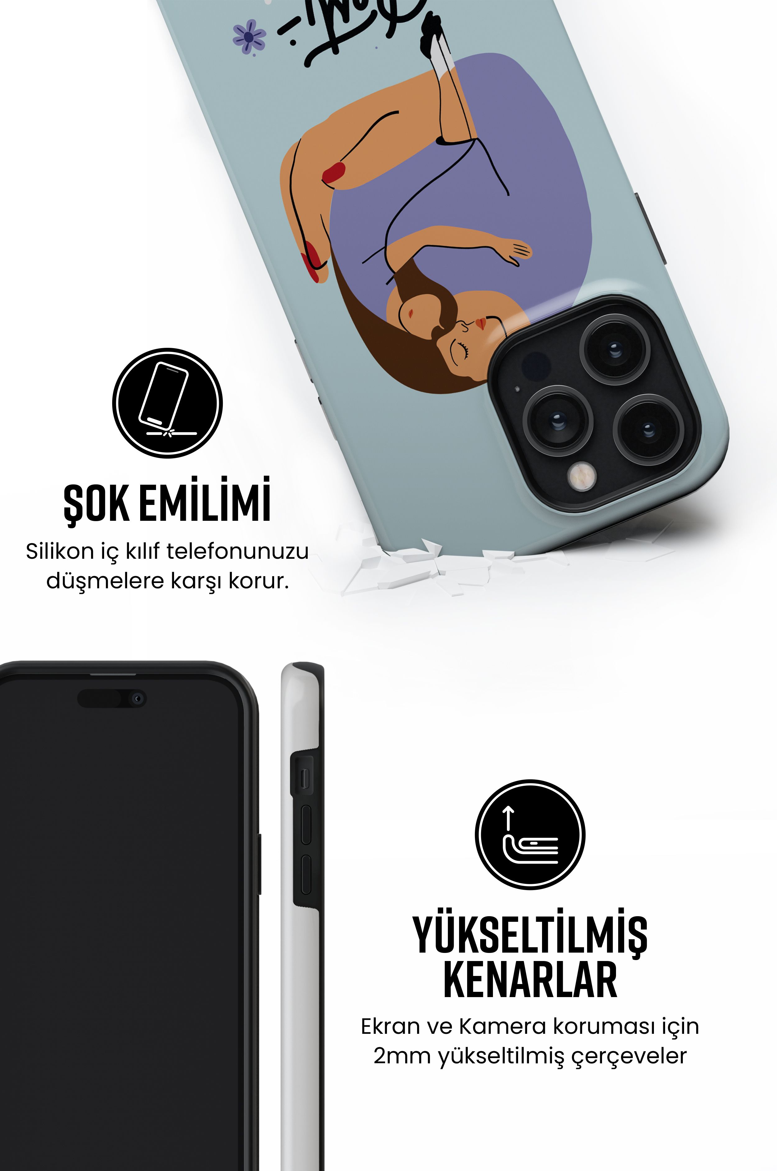 Gigless Tres iPhone Telefon Kılıfı