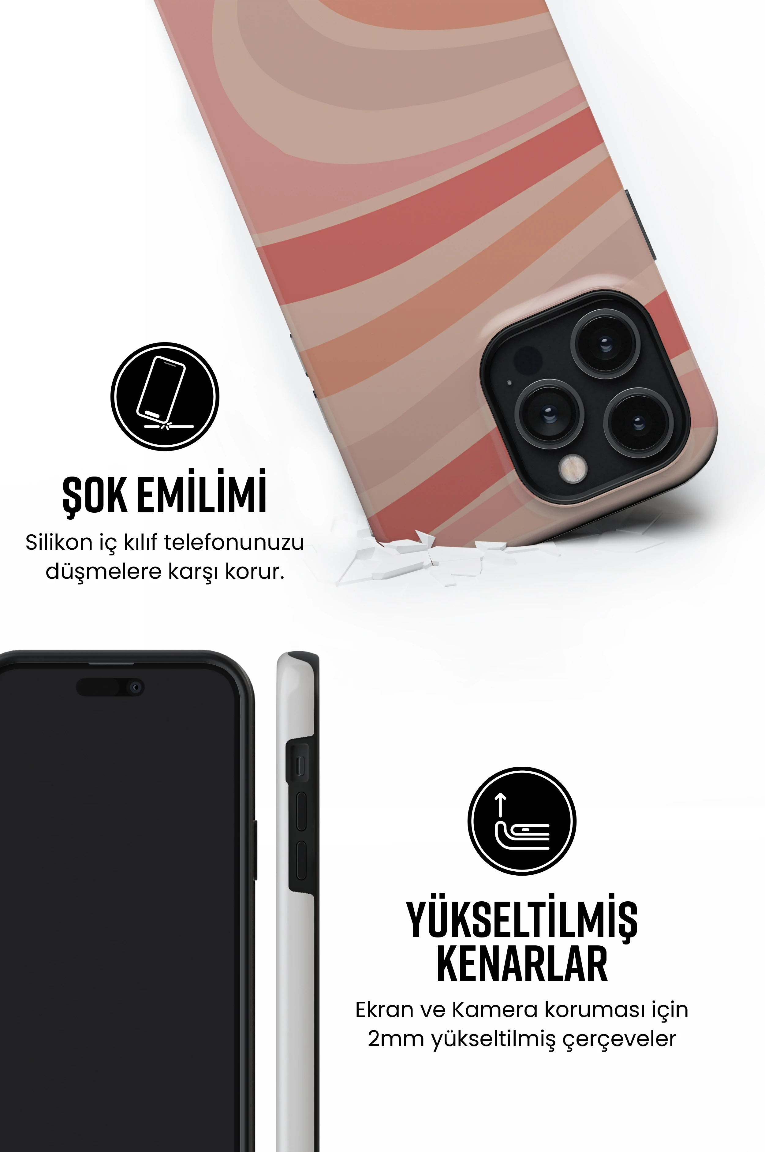 Anpay Tres iPhone Telefon Kılıfı