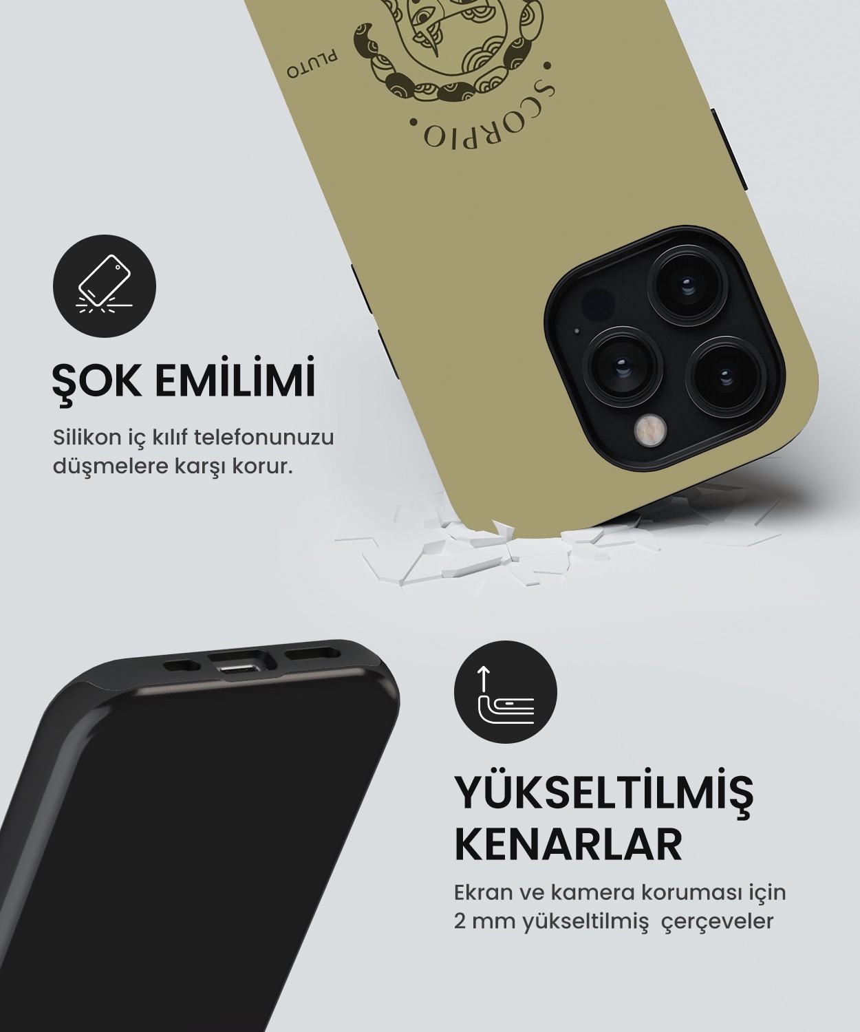 Scorpio Tres iPhone Telefon Kılıfı