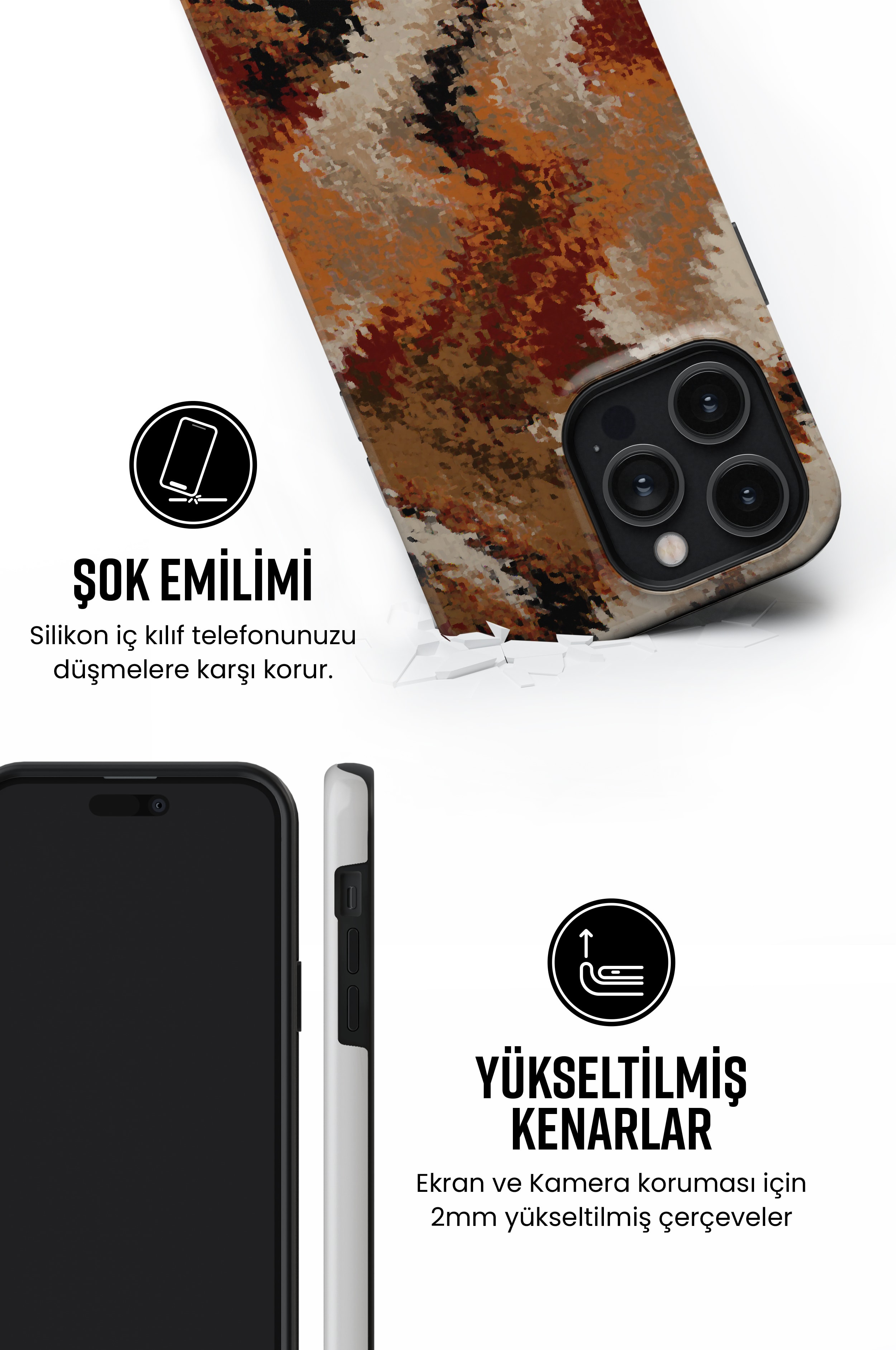 H.T.H.K.T Tres iPhone Telefon Kılıfı