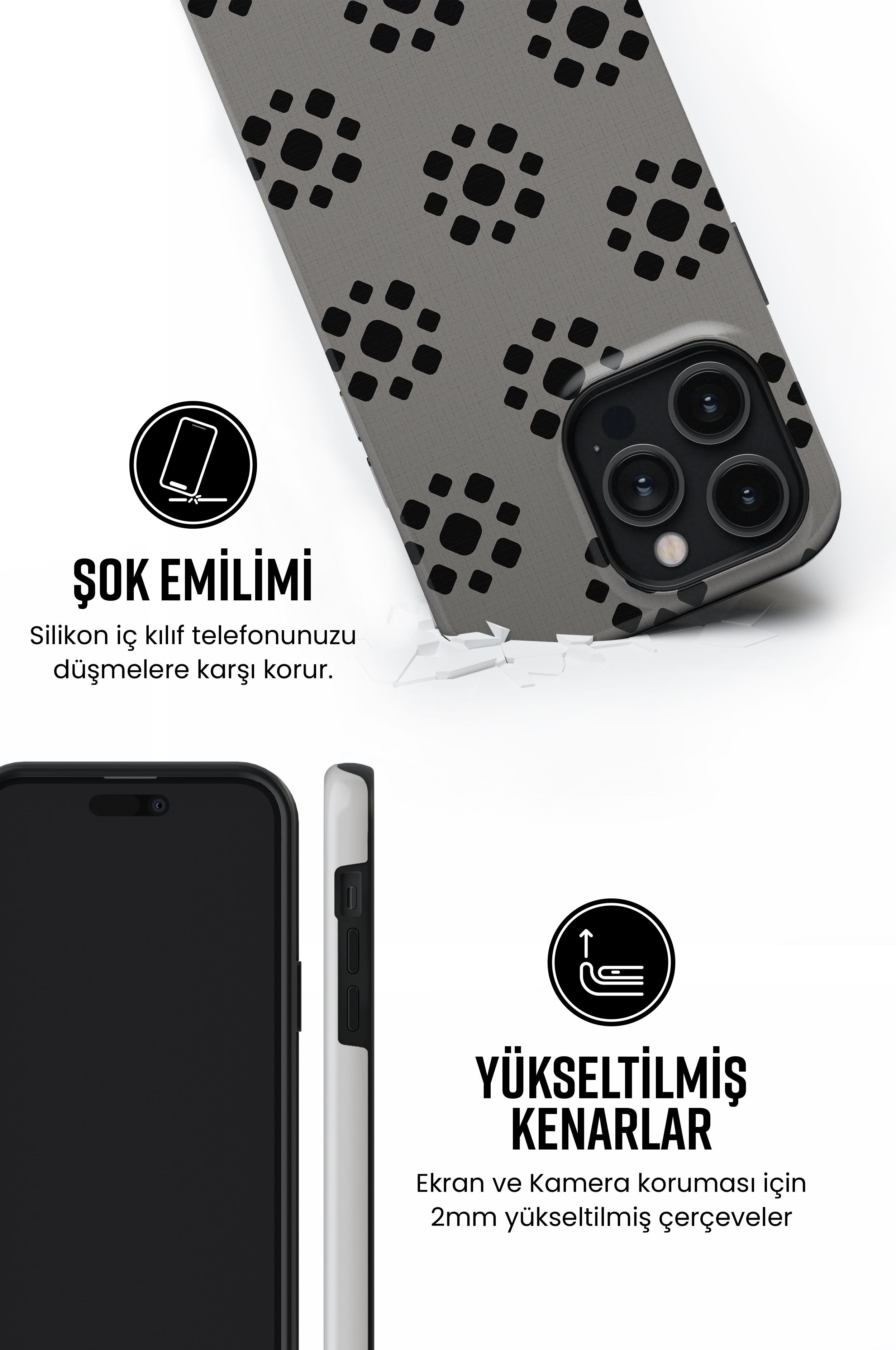 Guarde Tres iPhone Telefon Kılıfı