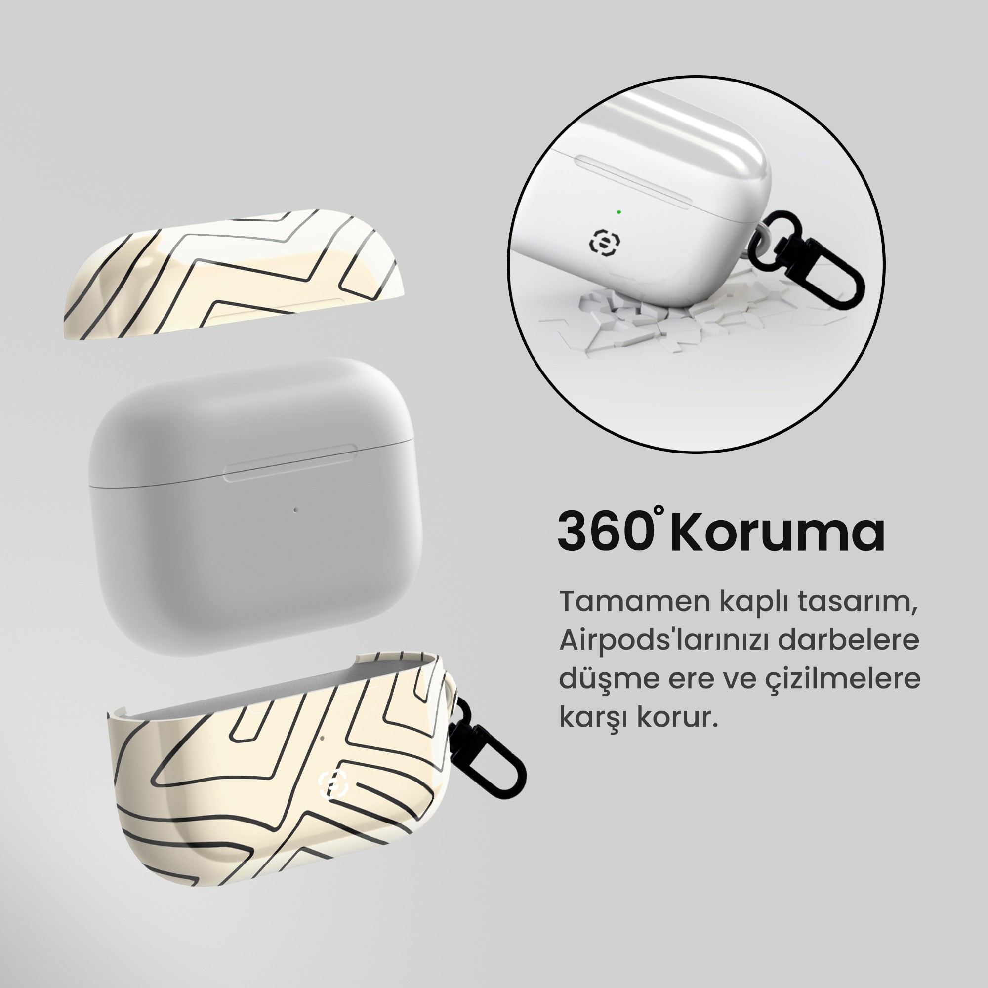Maze Tres Airpods Kulaklık Kılıfı