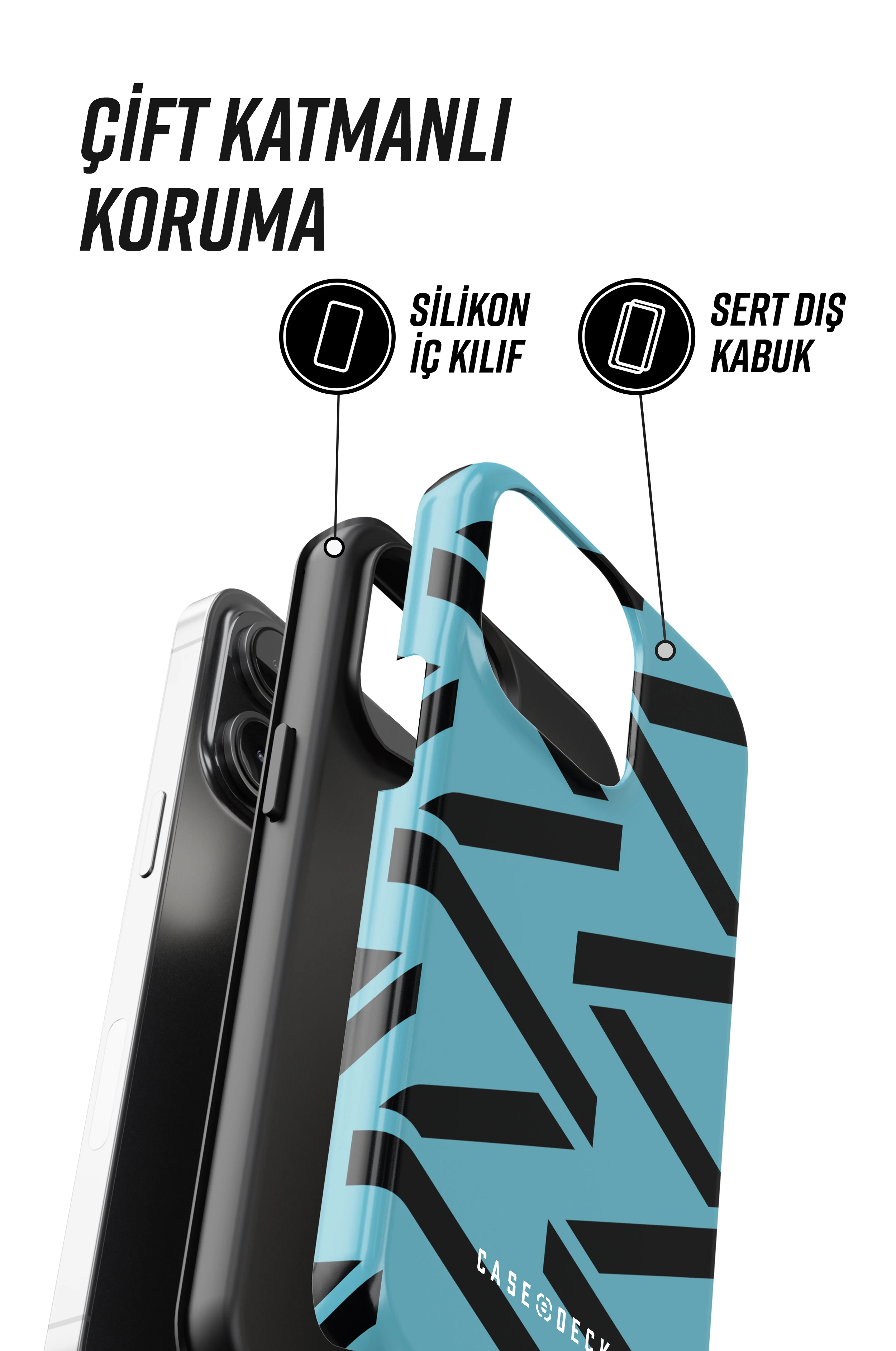 Zaga Tres iPhone Telefon Kılıfı