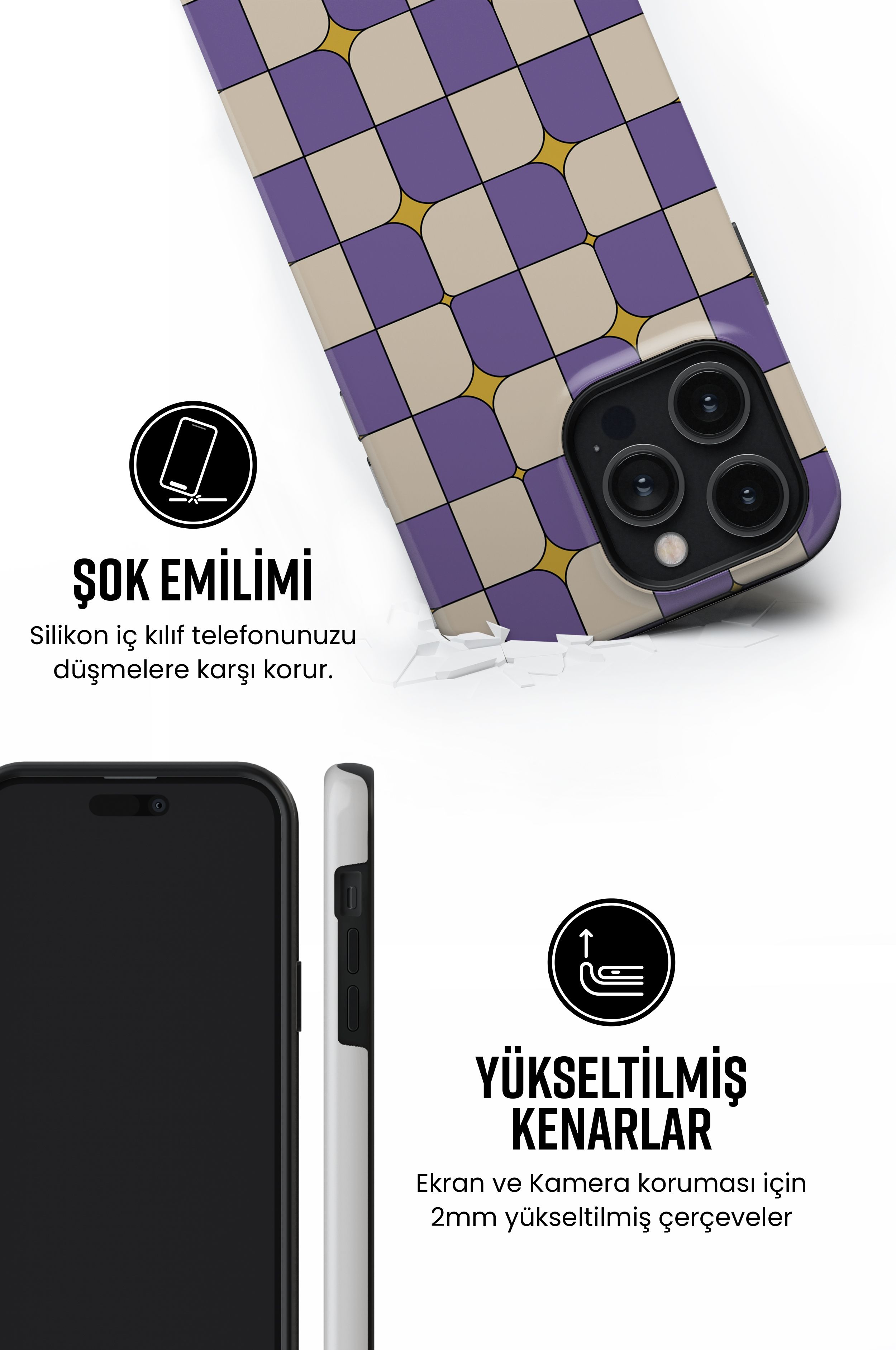 Bwoon Tres iPhone Telefon Kılıfı