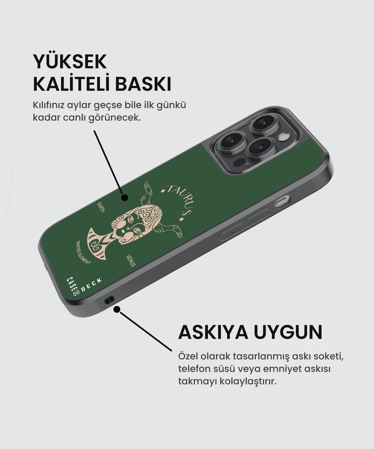 Taurus Babil iPhone Telefon Kılıfı