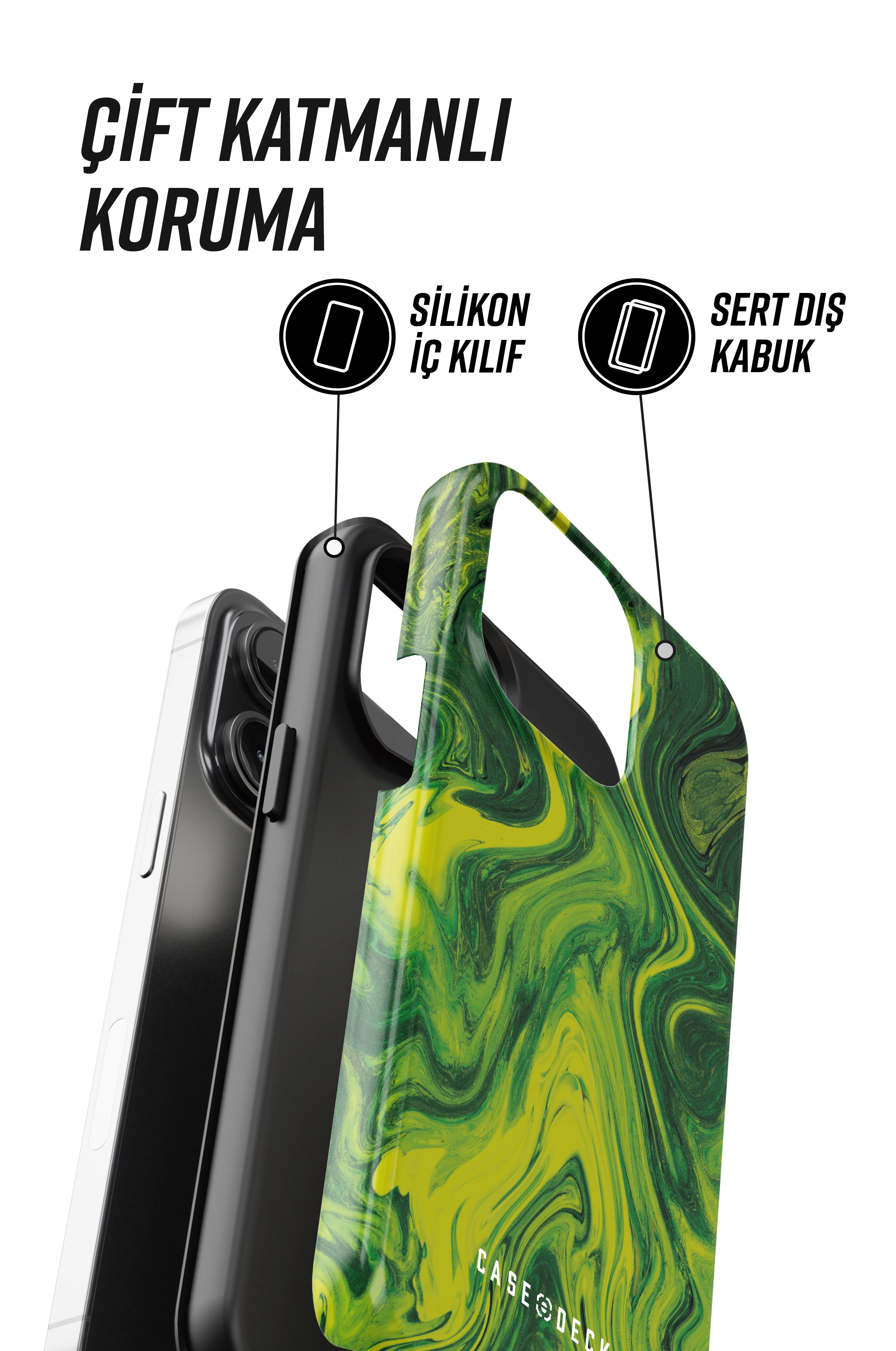 Celles Tres iPhone Telefon Kılıfı