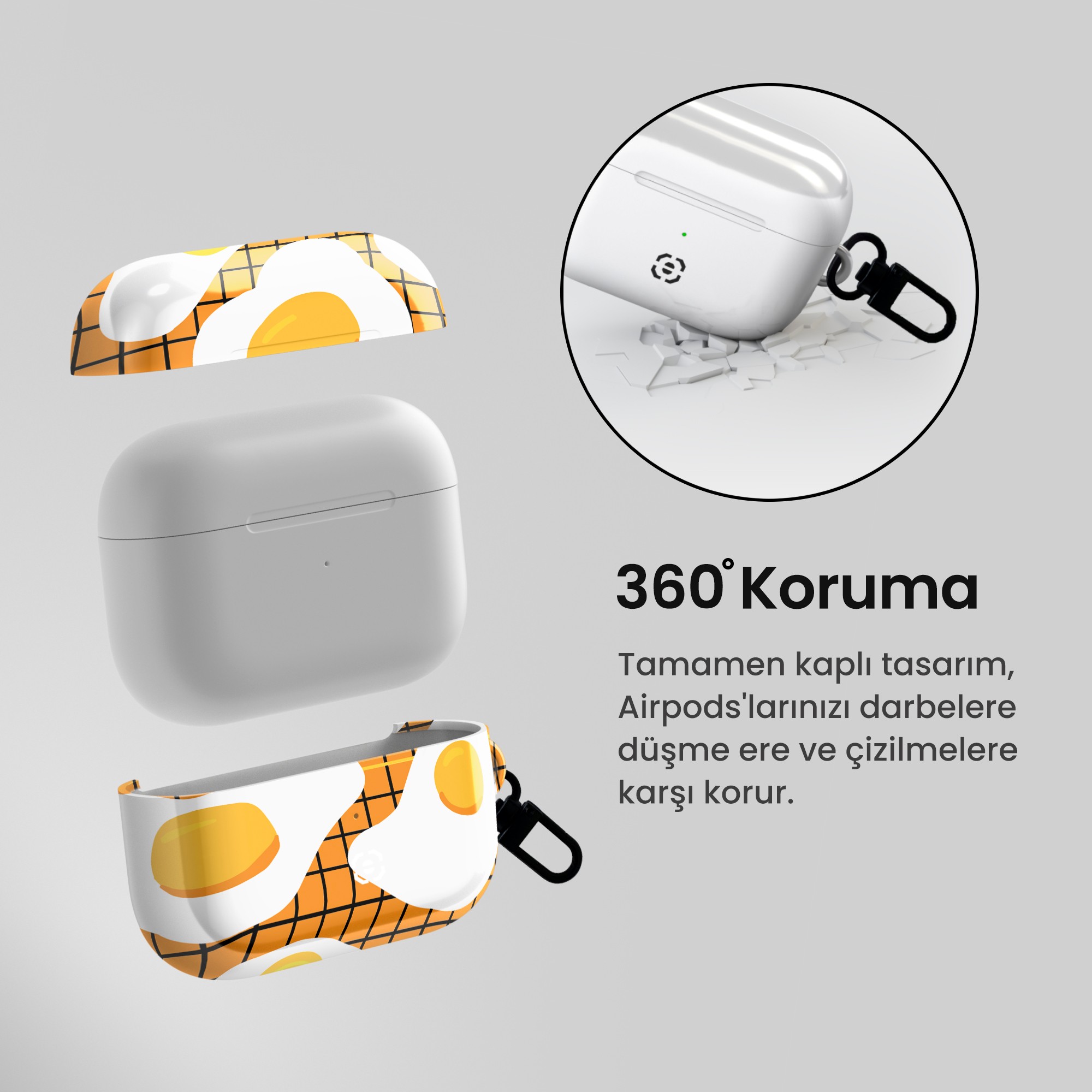Yummi Tres Airpods Kulaklık Kılıfı