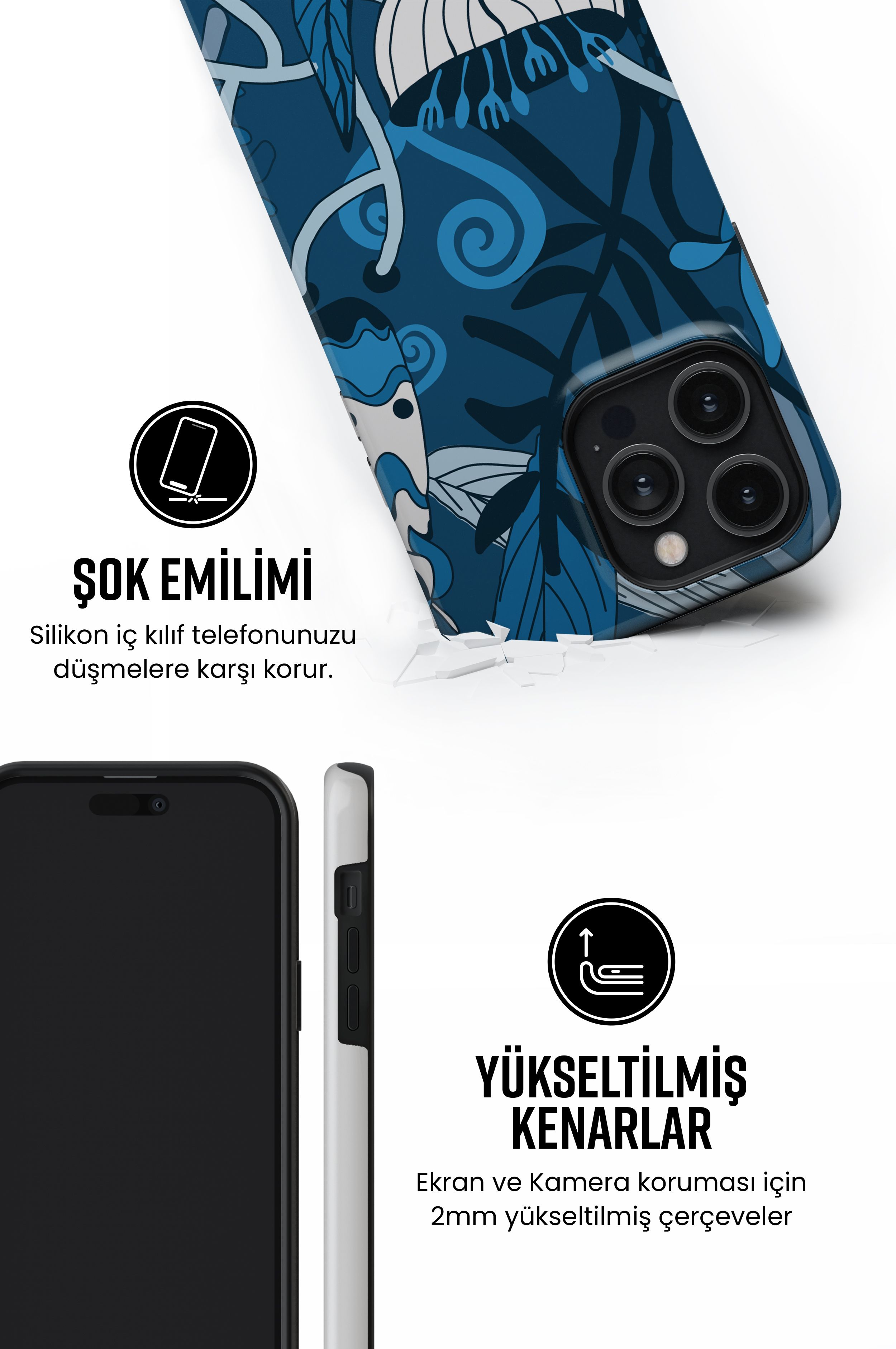 Butterfly Tres iPhone Telefon Kılıfı