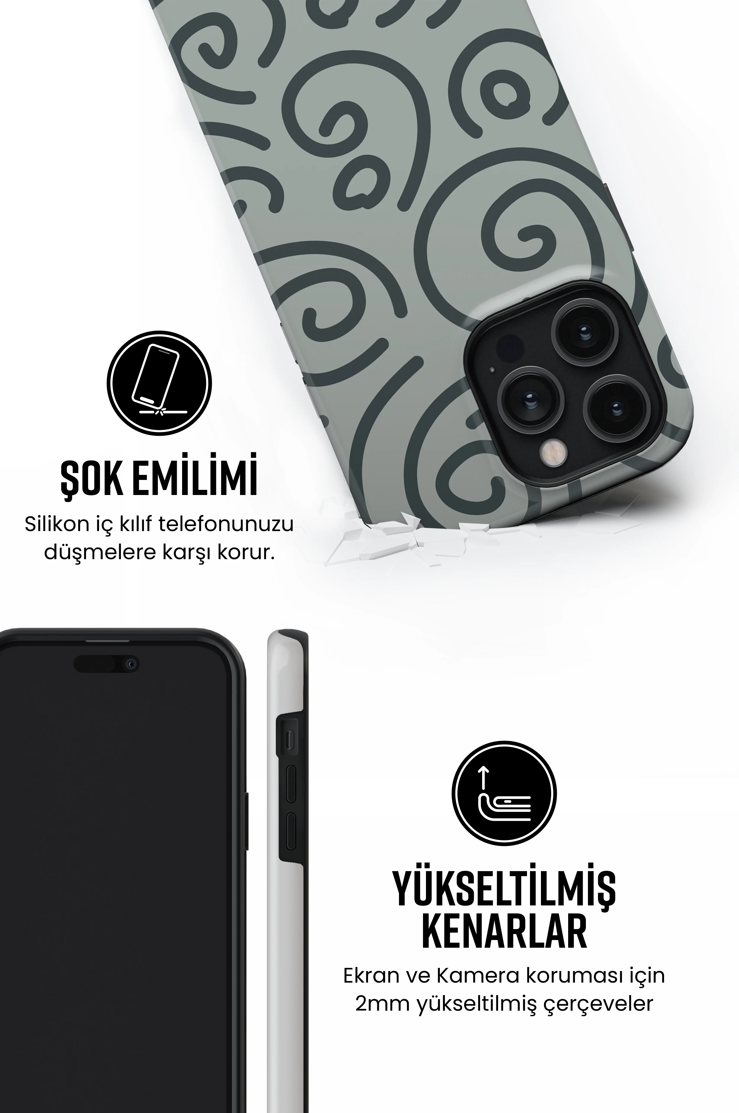 Lero Tres iPhone Telefon Kılıfı