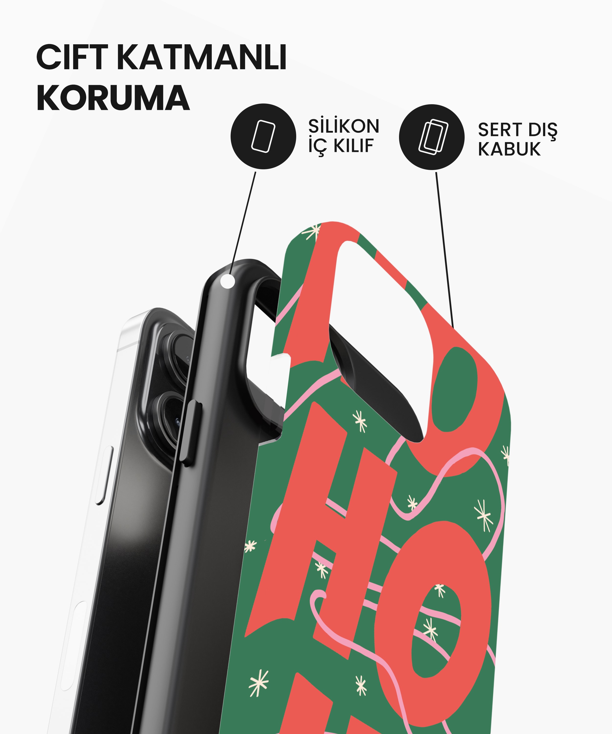 Olso Tres iPhone Telefon Kılıfı