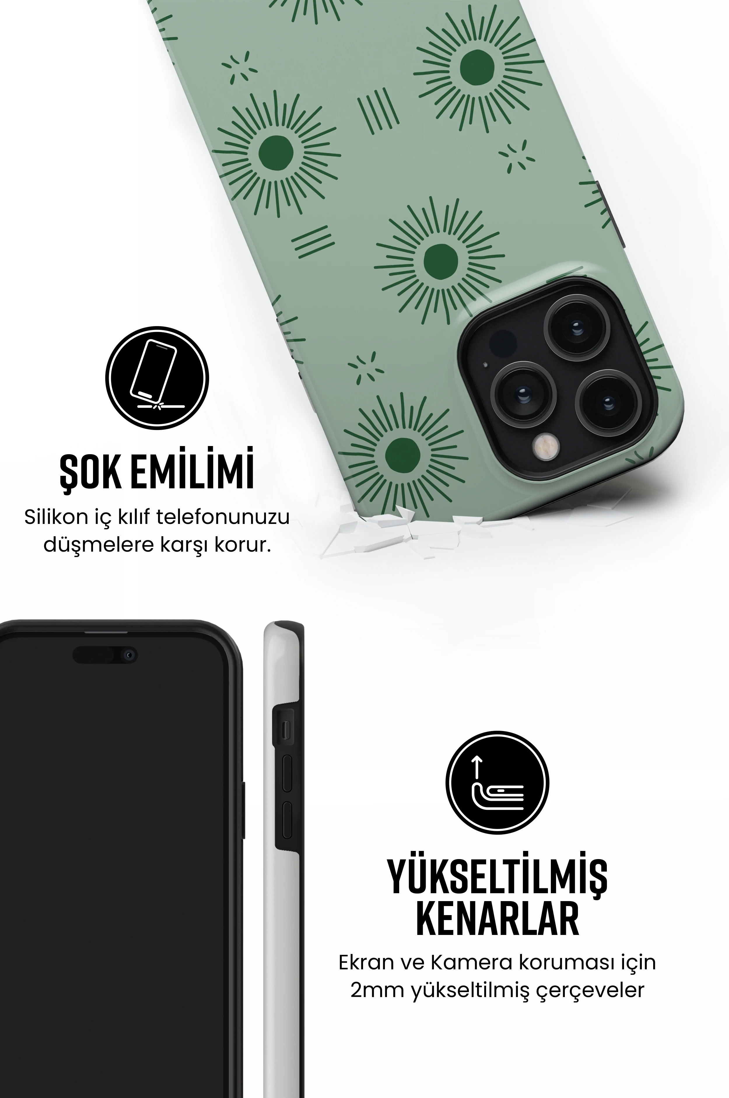 Felix Tres iPhone Telefon Kılıfı