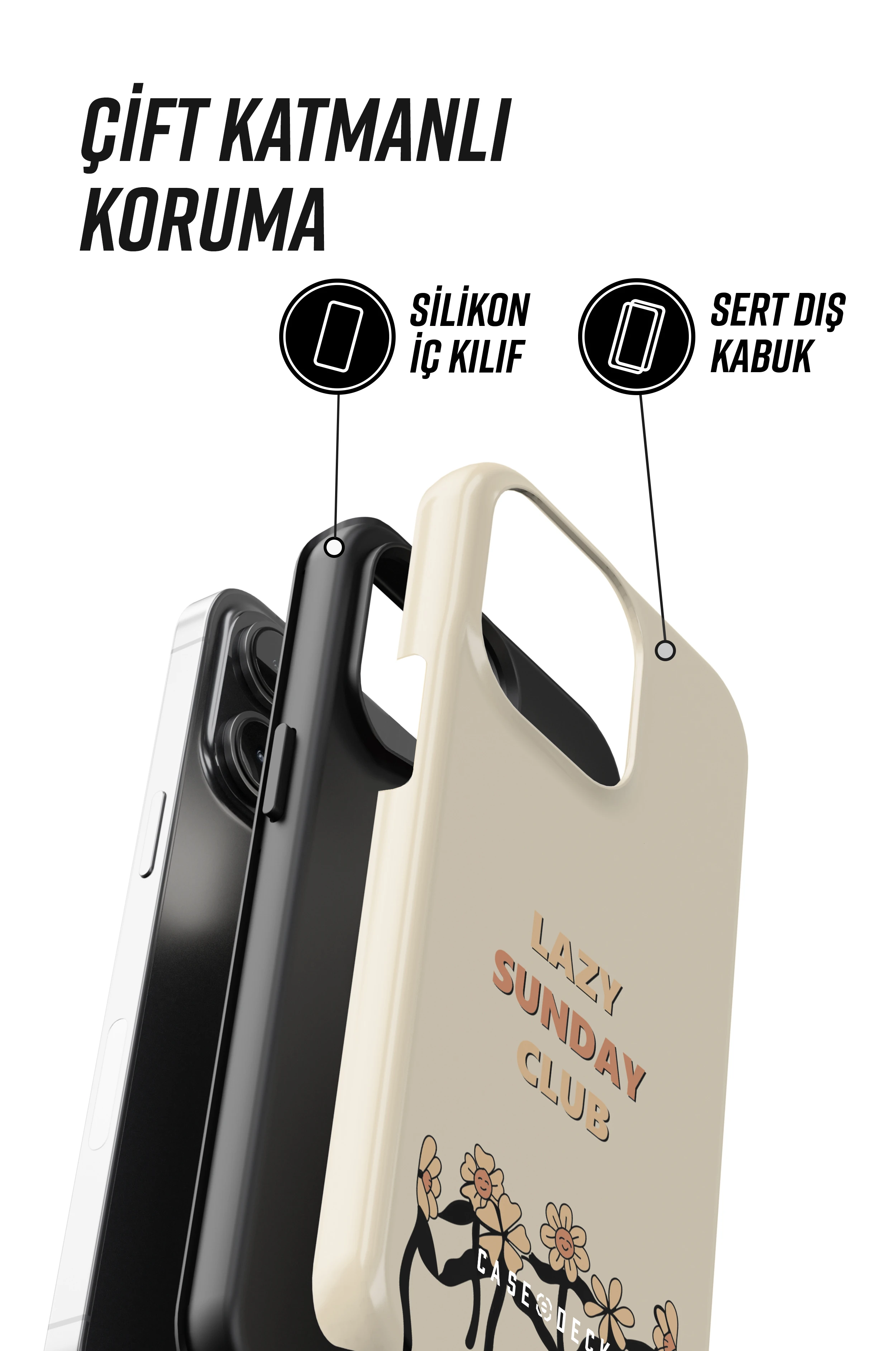 Dazly Tres iPhone Telefon Kılıfı