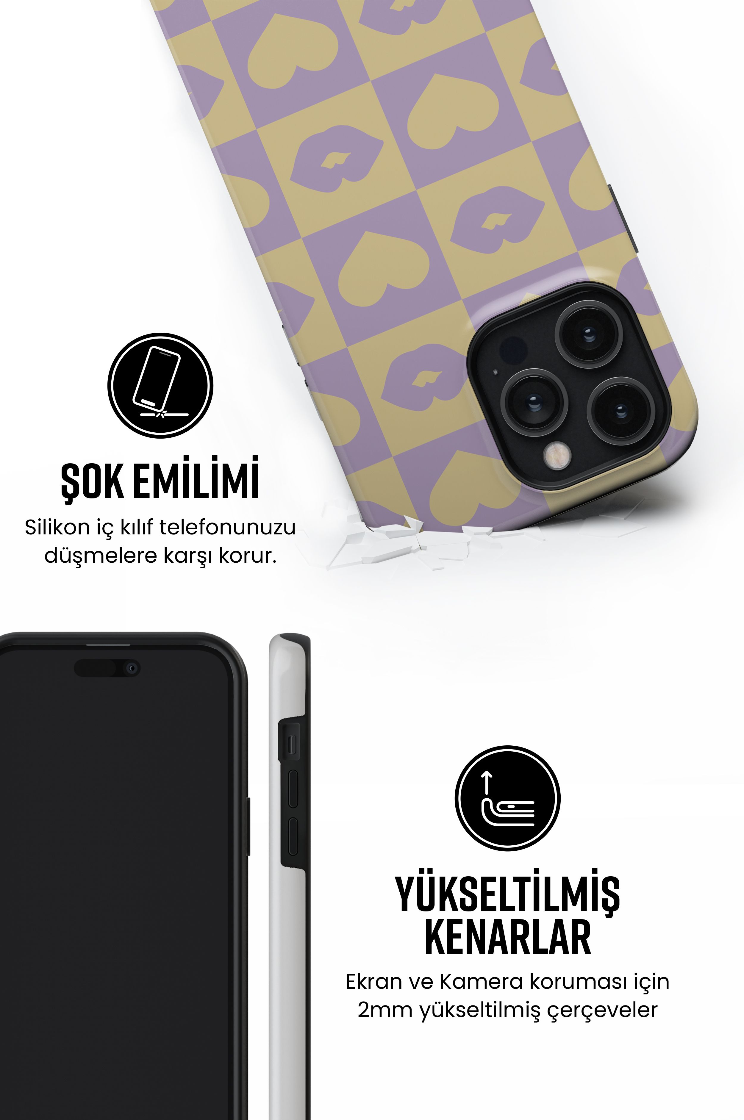 Valentine Tres iPhone Telefon Kılıfı