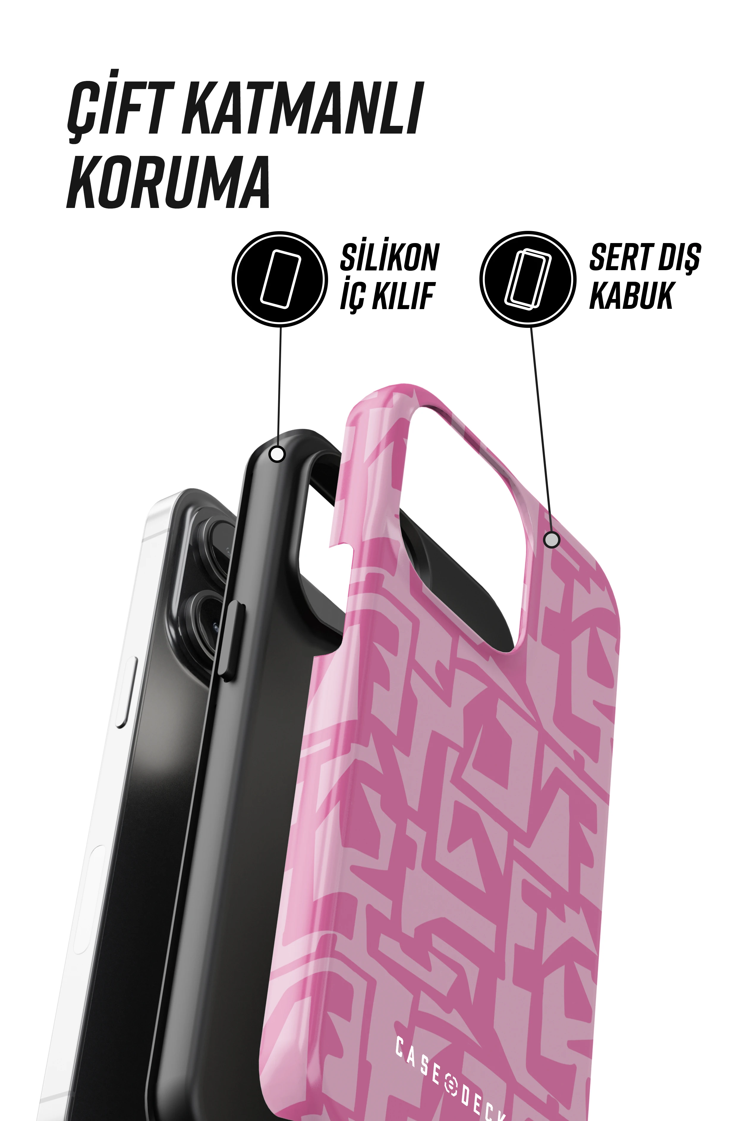 Pindfu Tres iPhone Telefon Kılıfı