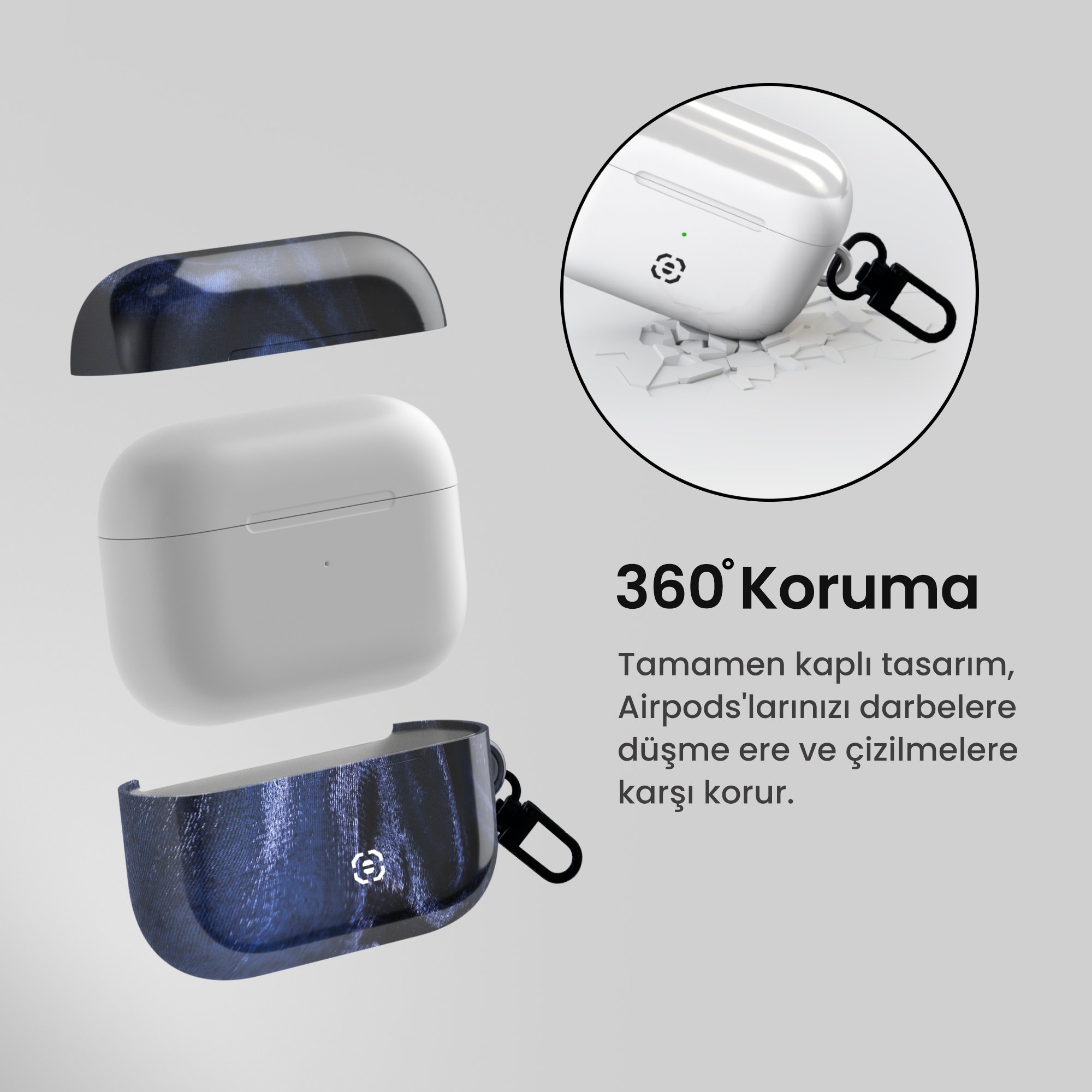 Oculus Tres Airpods Kulaklık Kılıfı