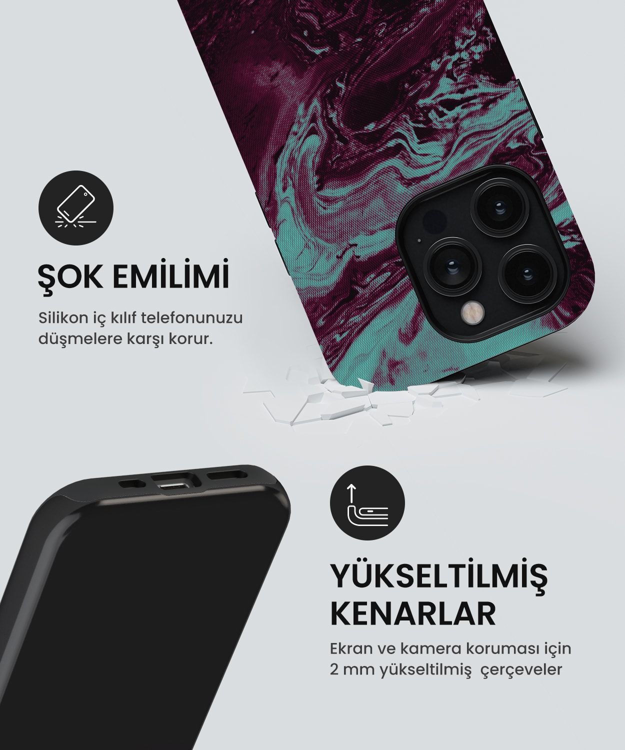 Mercury Tres iPhone Telefon Kılıfı