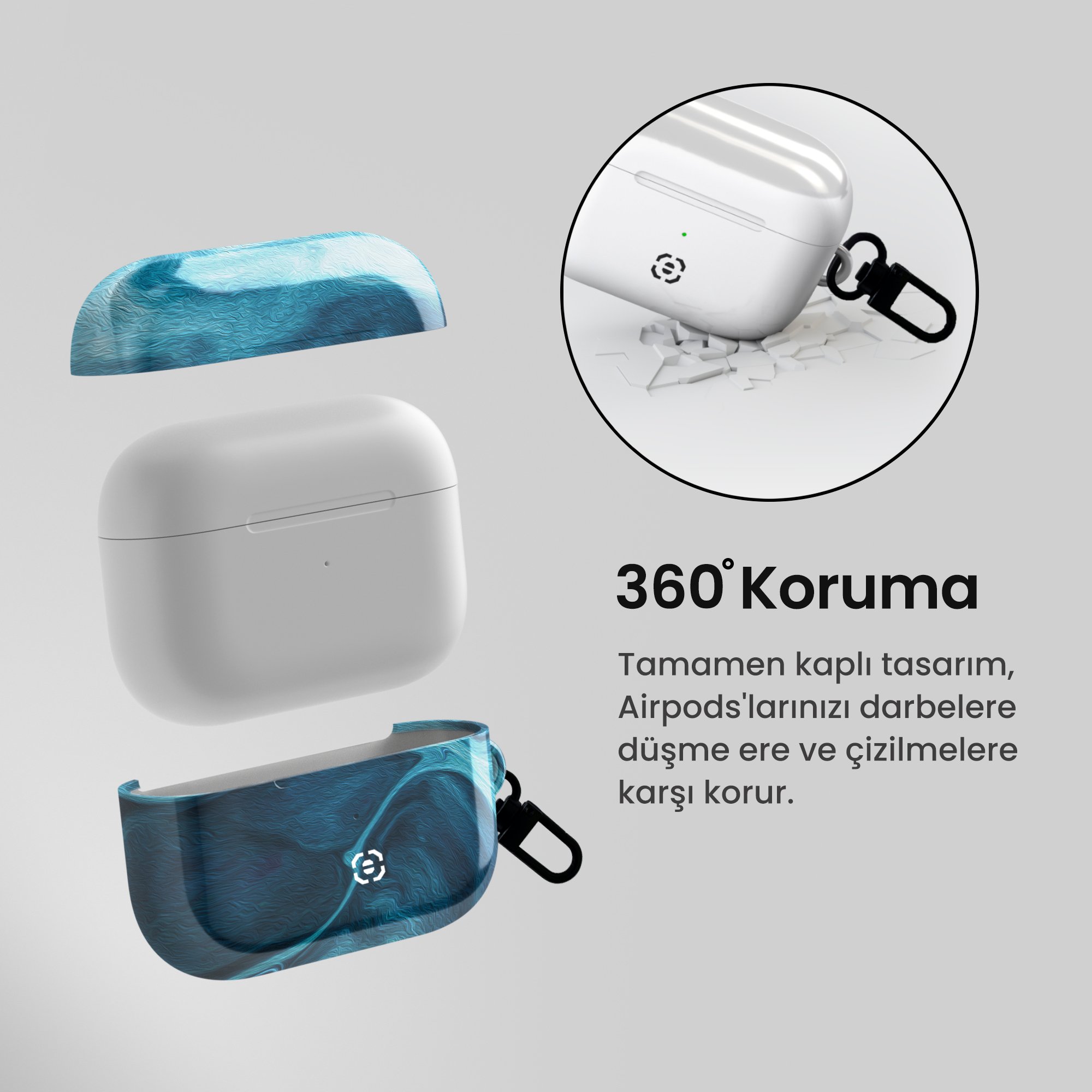 Starry Tres Airpods Kulaklık Kılıfı