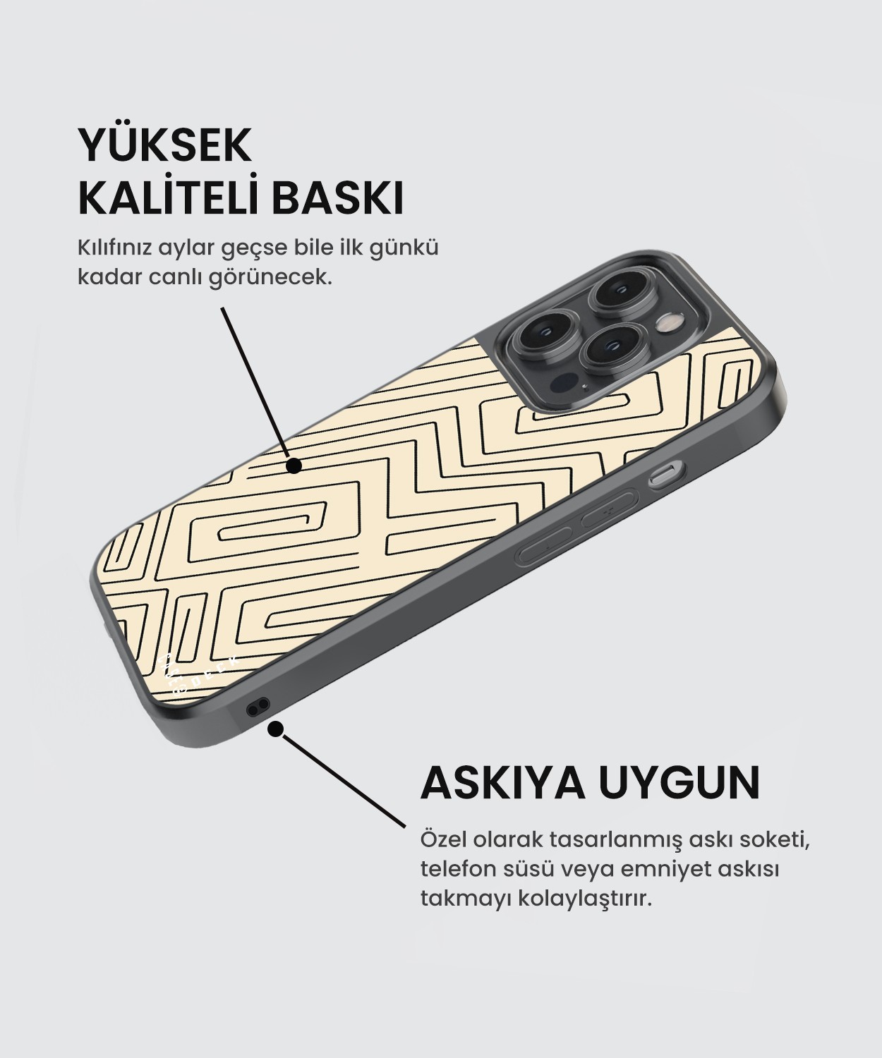 Maze Babil iPhone Telefon Kılıfı