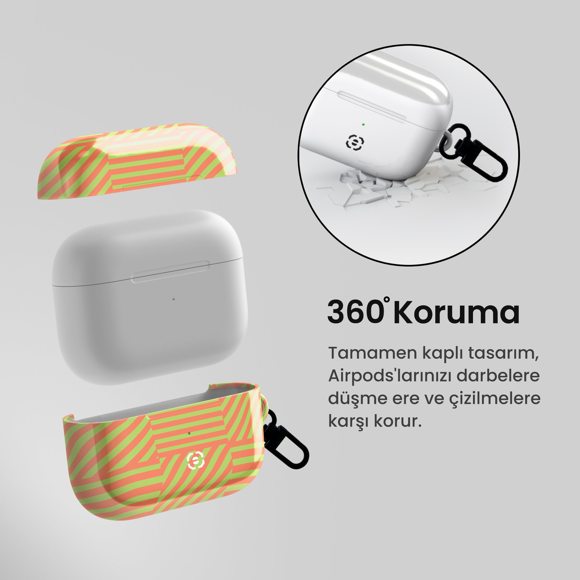 Antoinette Tres Airpods Kulaklık Kılıfı