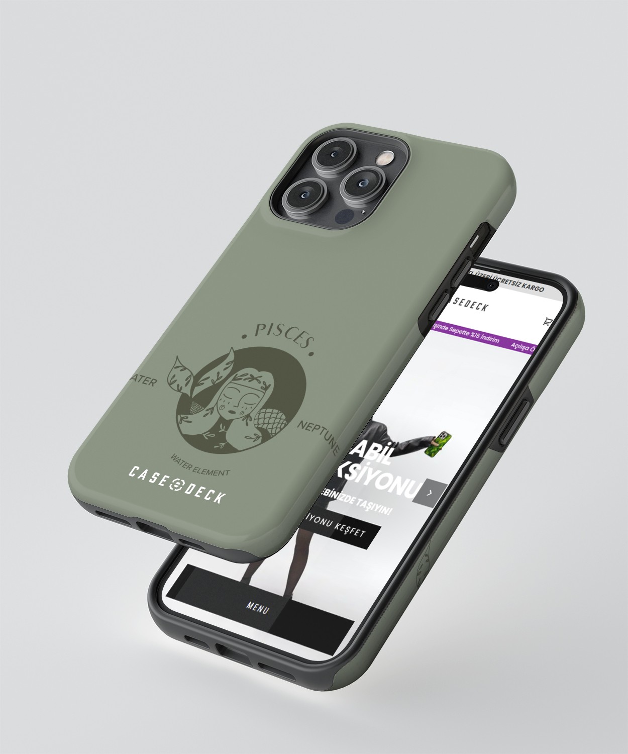 Pisces Tres iPhone Telefon Kılıfı