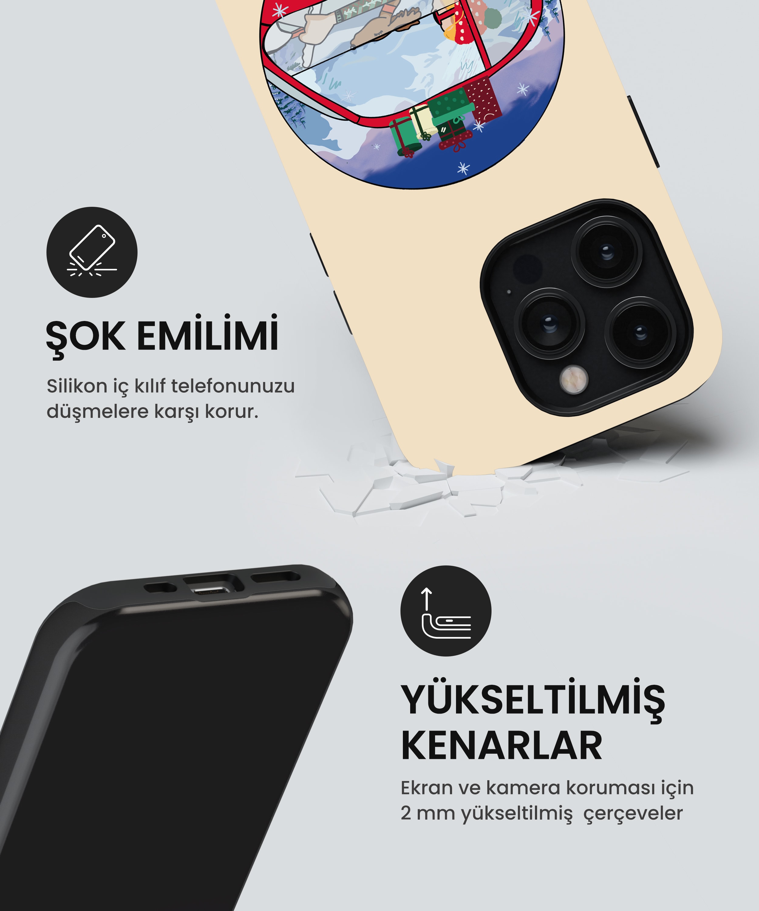 Aurora Tres iPhone Telefon Kılıfı