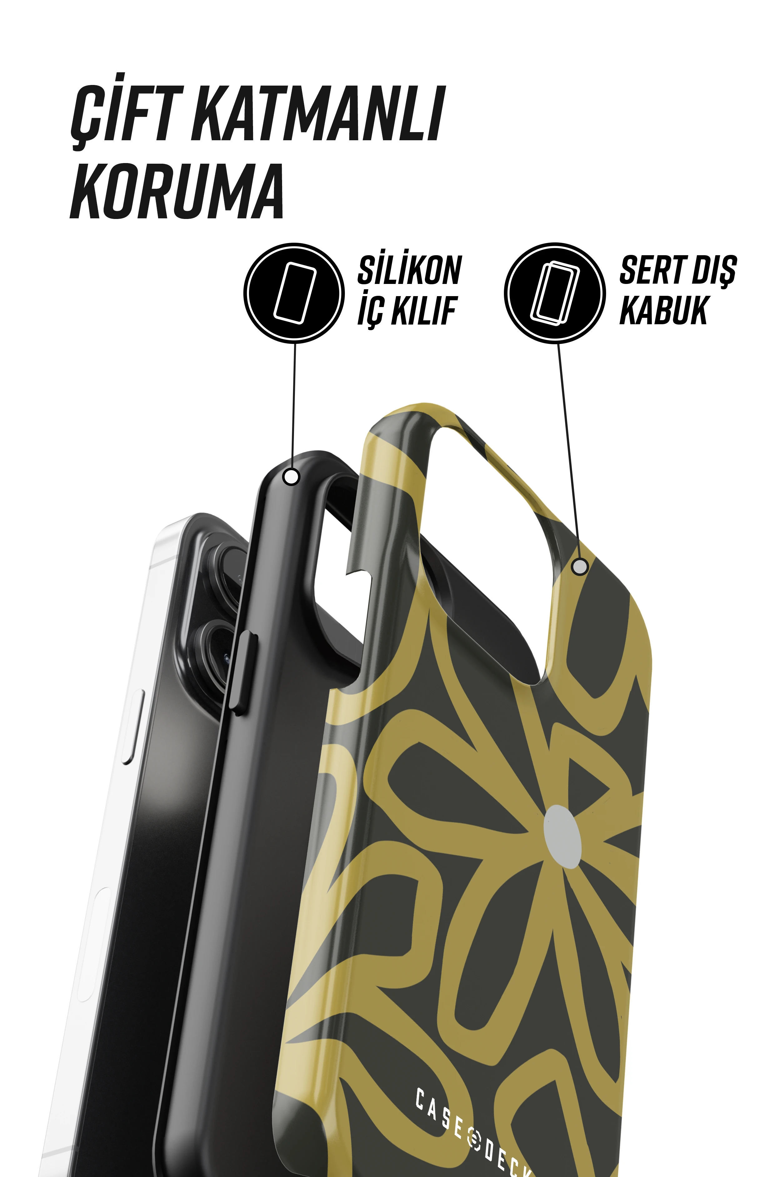 Yelflow Tres iPhone Telefon Kılıfı