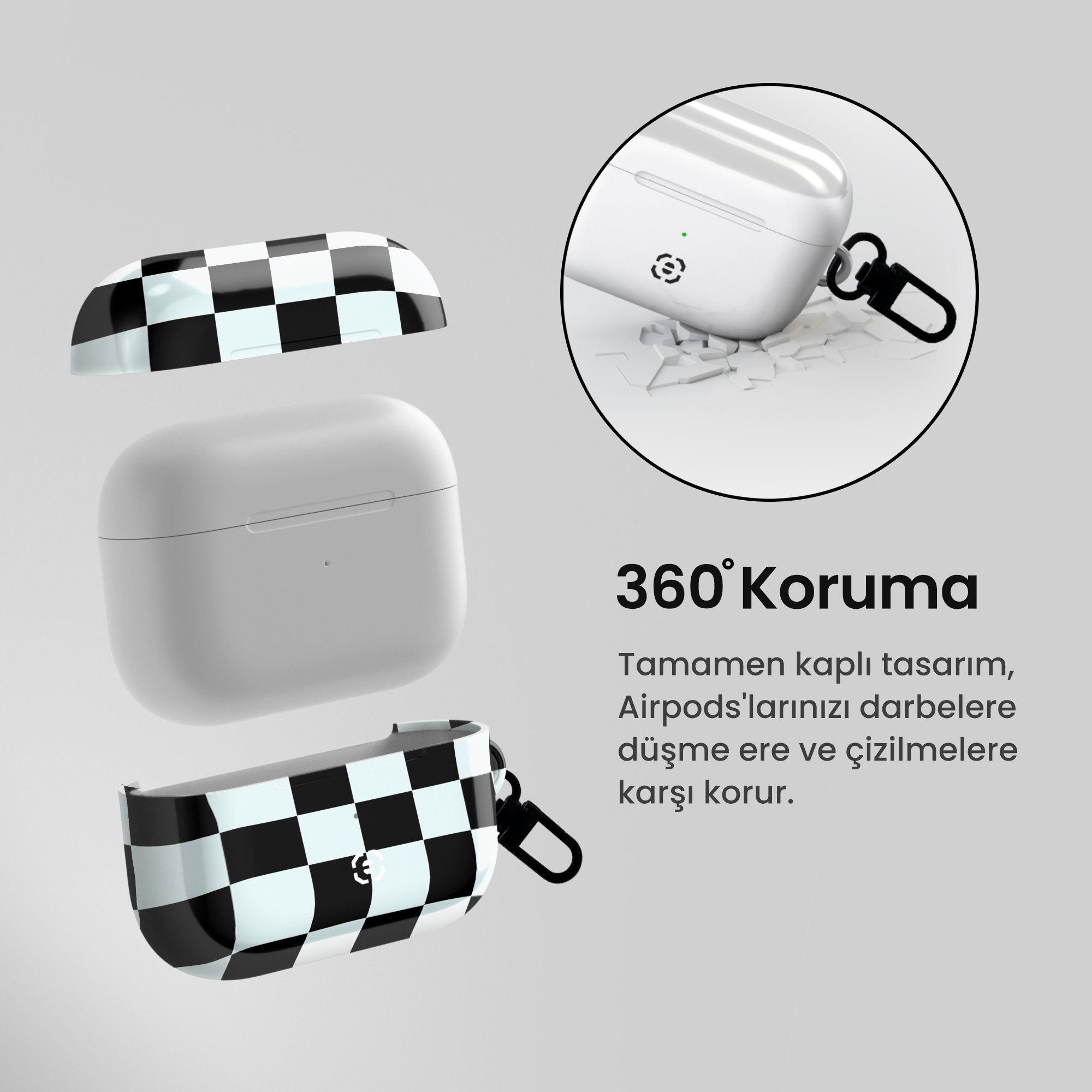Dapper Tres Airpods Kulaklık Kılıfı