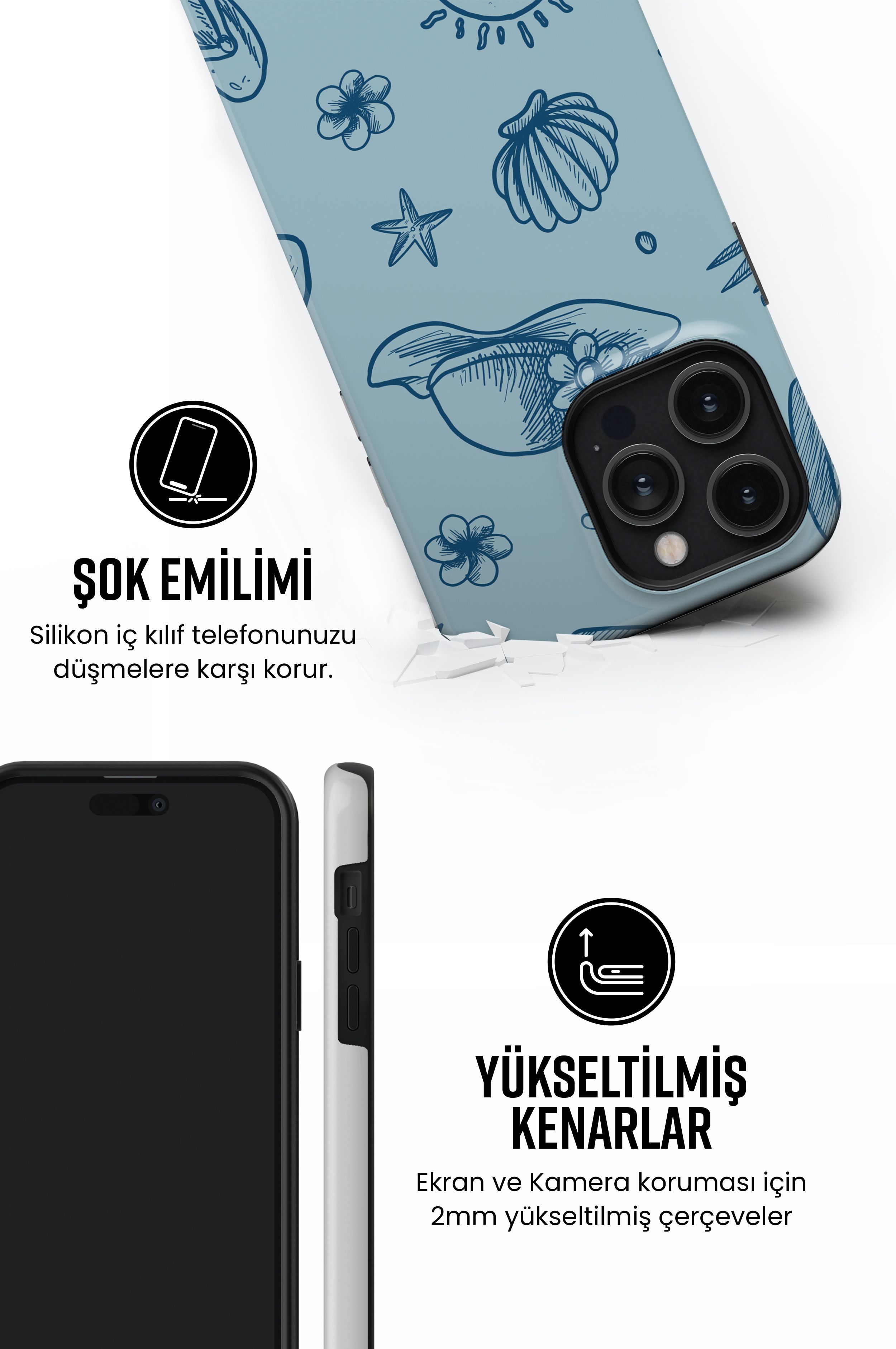 Sunset Dream Tres iPhone Telefon Kılıfı