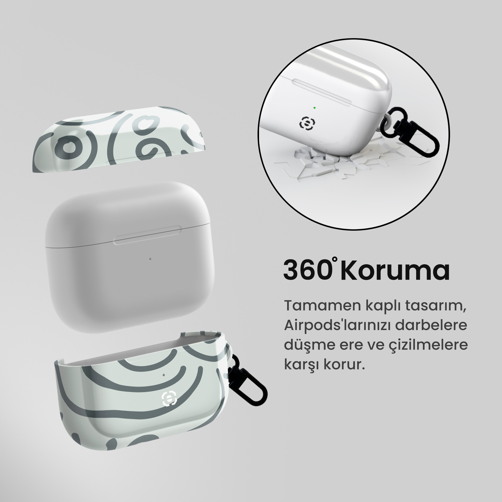 Lero Tres Airpods Kulaklık Kılıfı