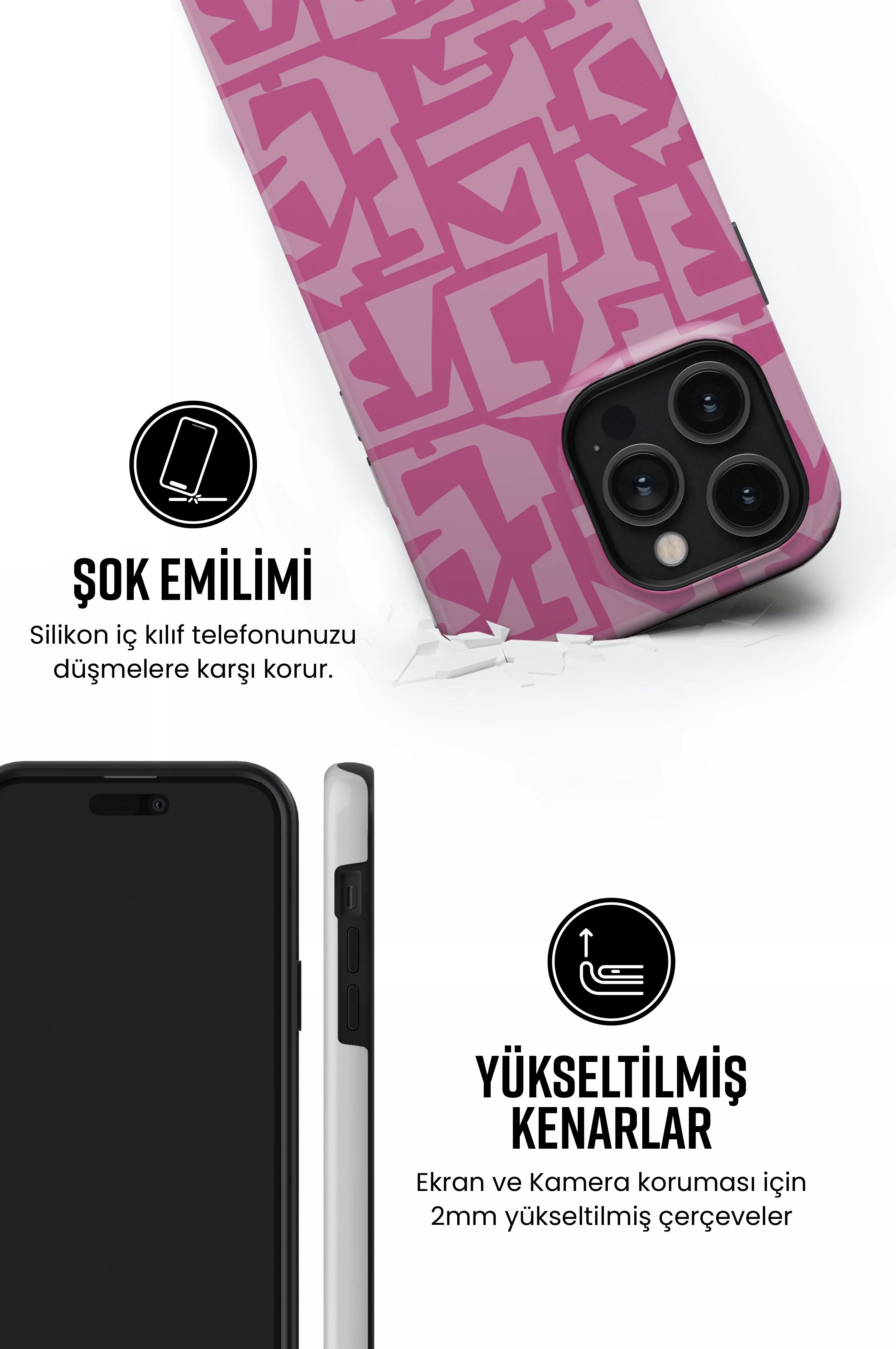 Pindfu Tres iPhone Telefon Kılıfı