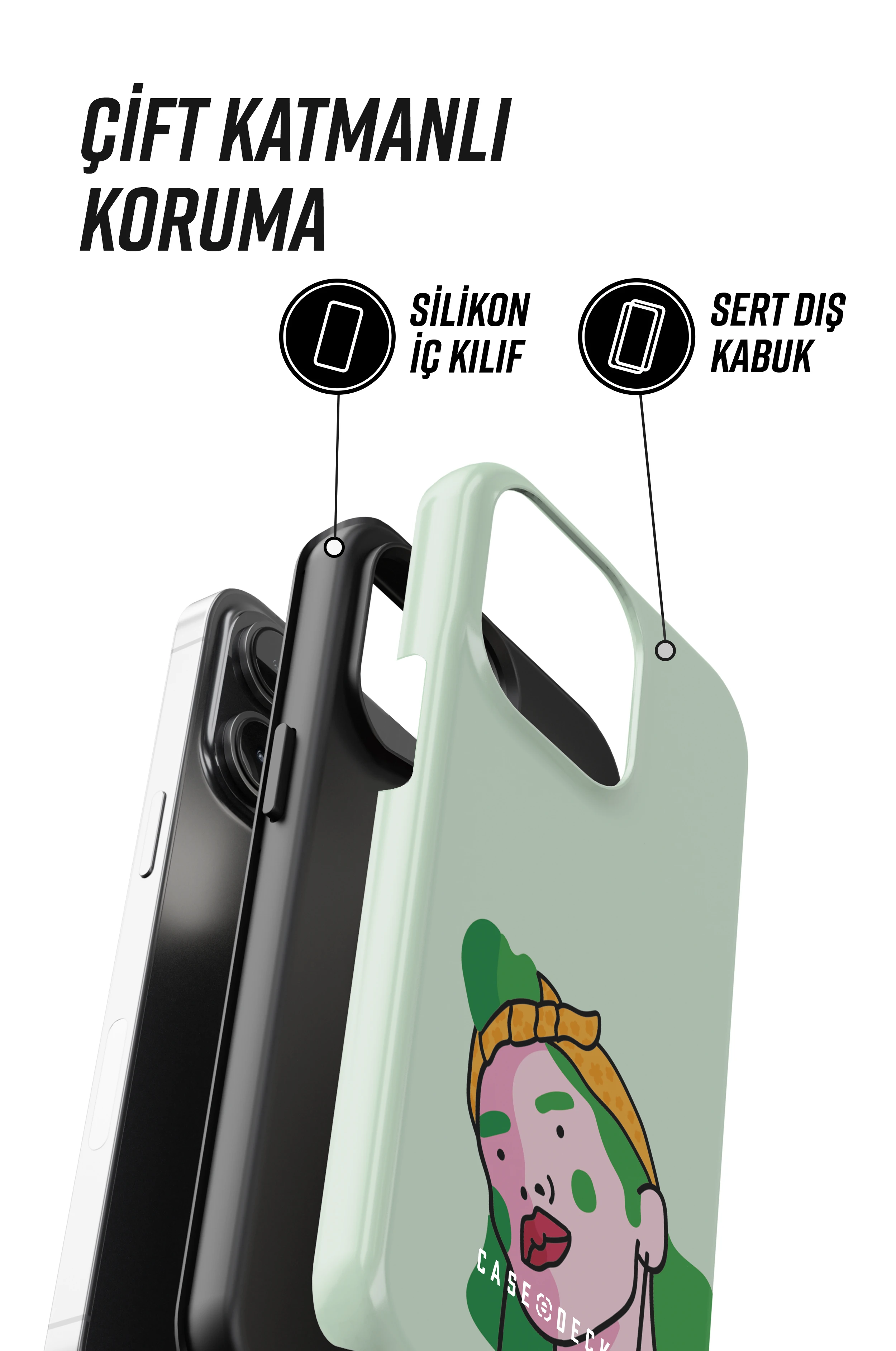 Discotec Tres iPhone Telefon Kılıfı