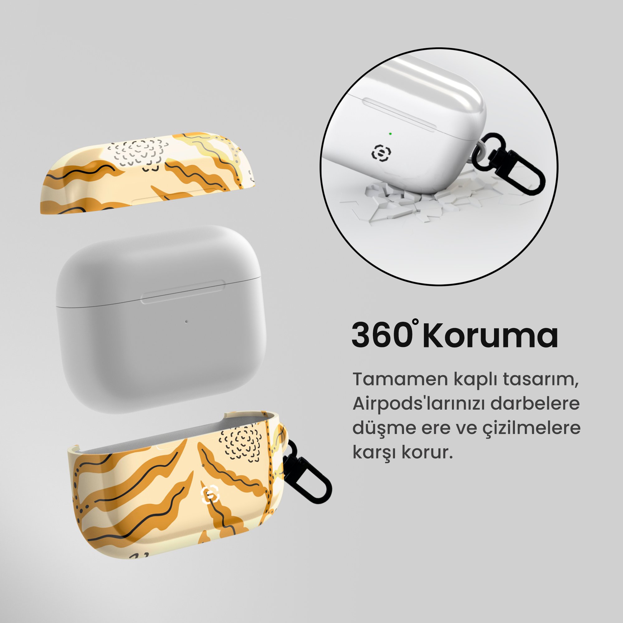 Mirage Tres Airpods Kulaklık Kılıfı