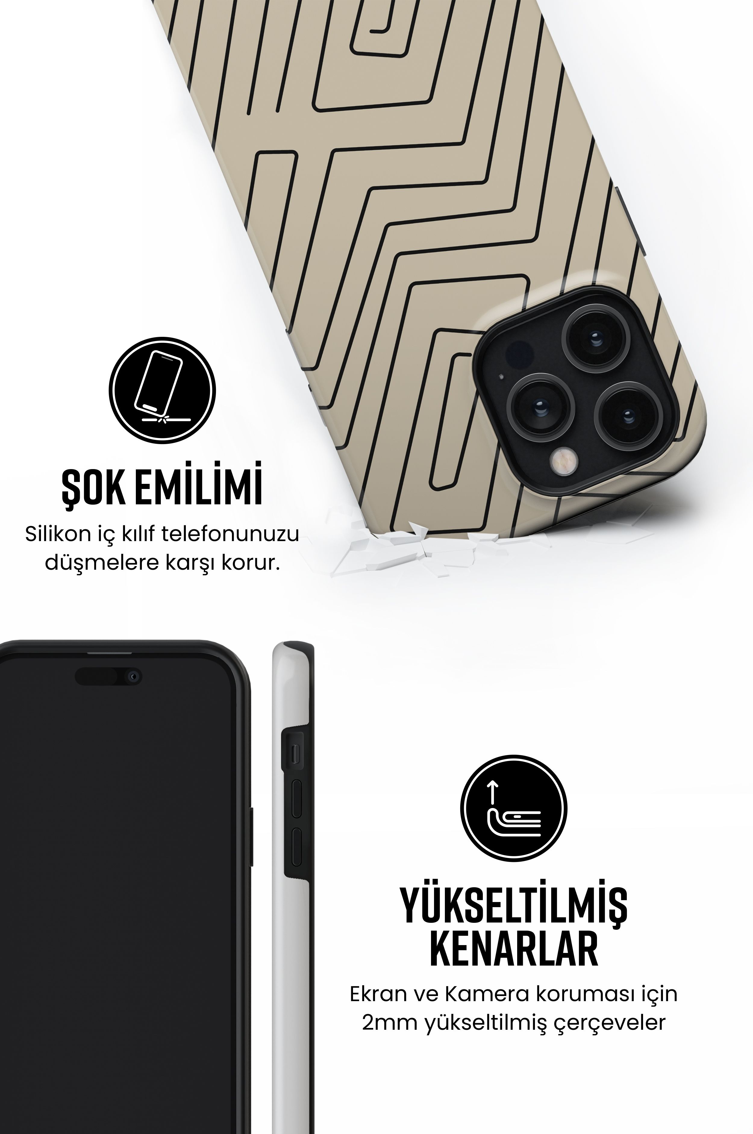 Maze Tres iPhone Telefon Kılıfı