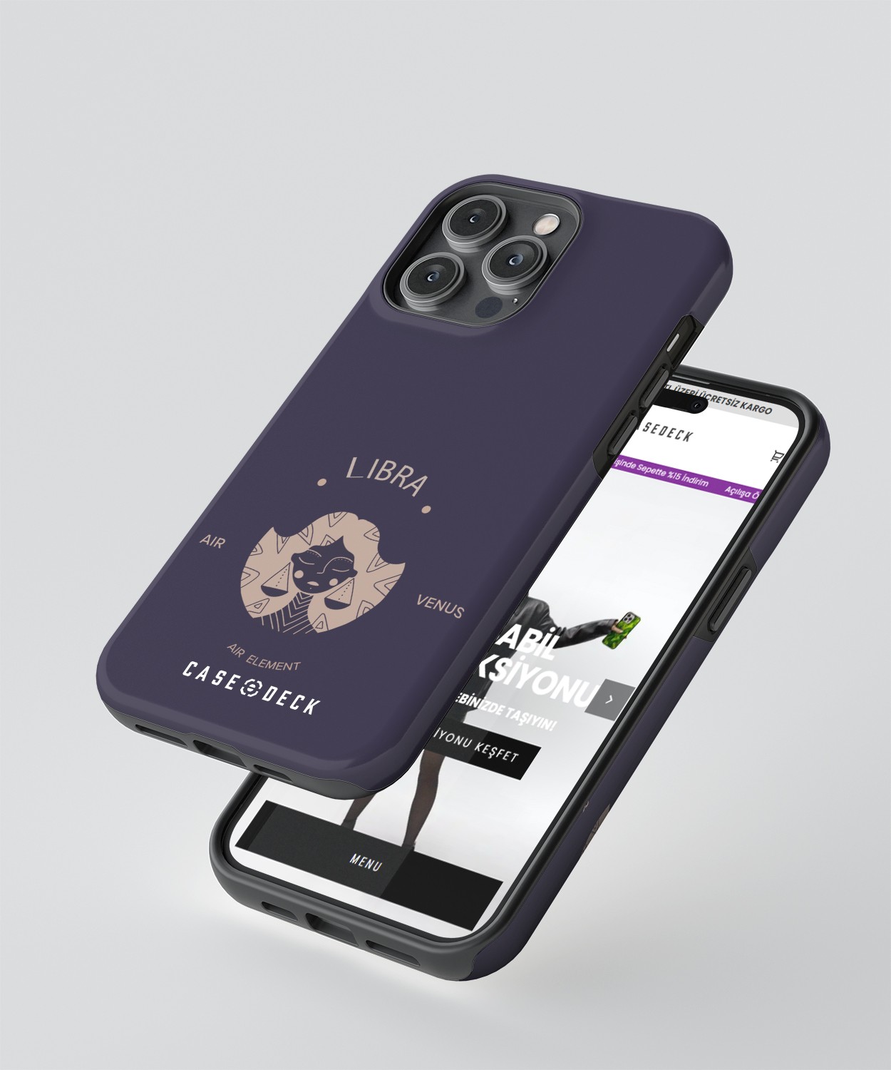 Libra Tres iPhone Telefon Kılıfı