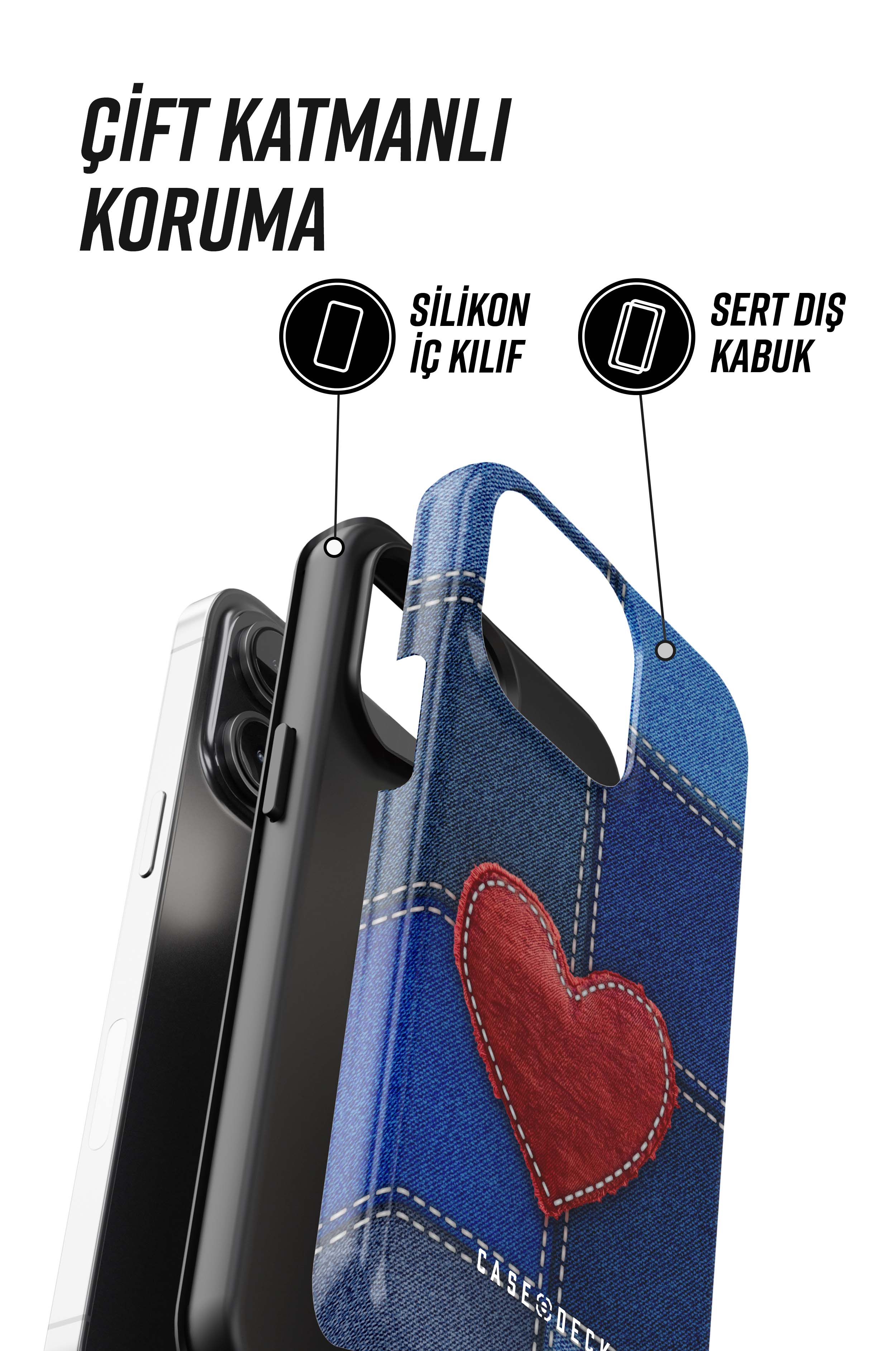 Hertha Tres iPhone Telefon Kılıfı