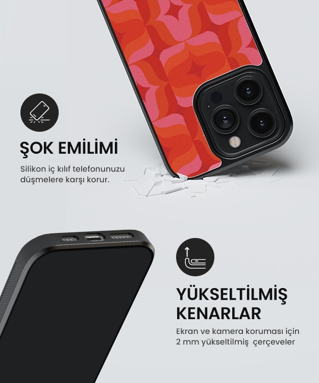 Retro Babil iPhone Telefon Kılıfı