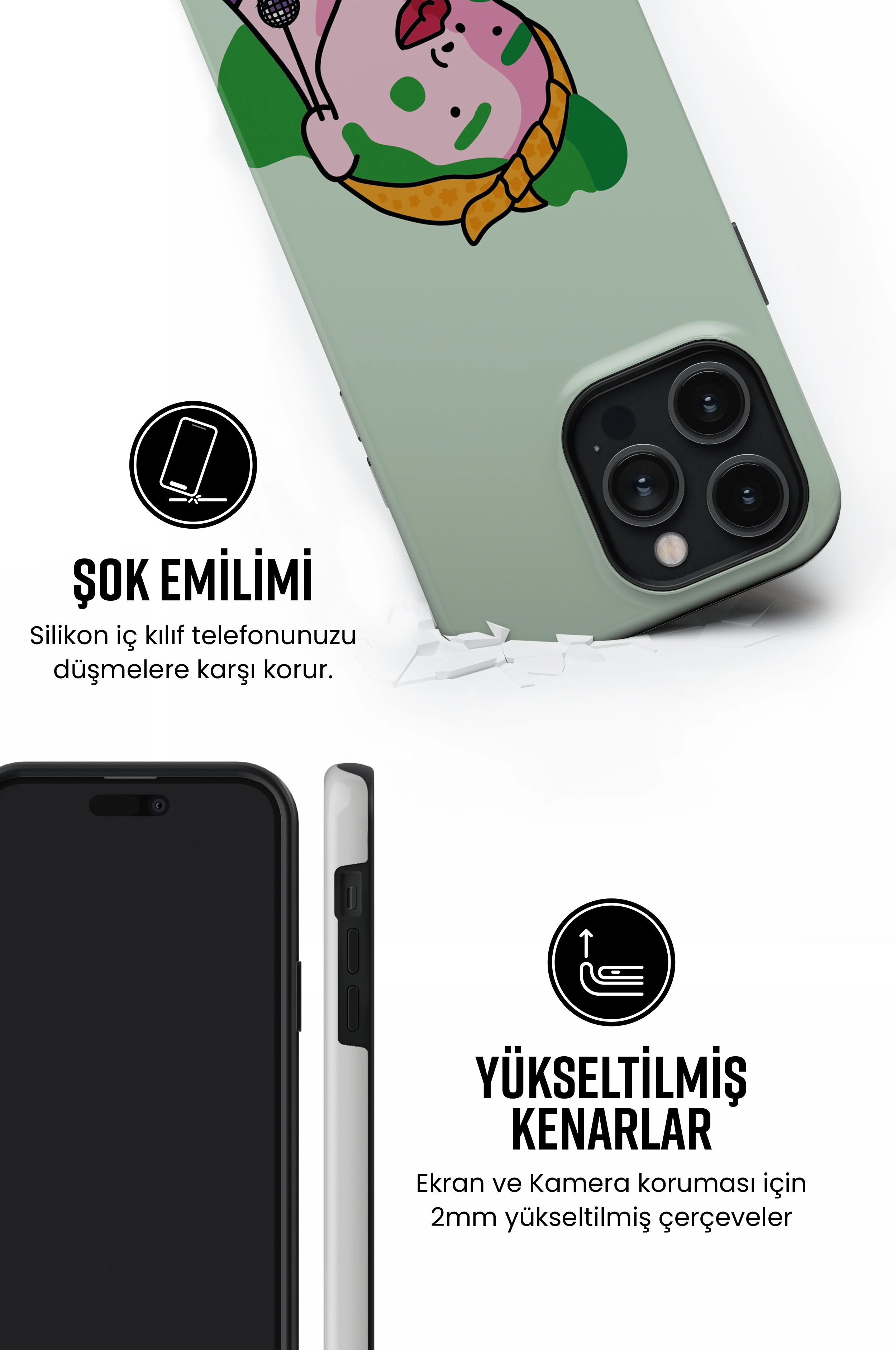 Discotec Tres iPhone Telefon Kılıfı