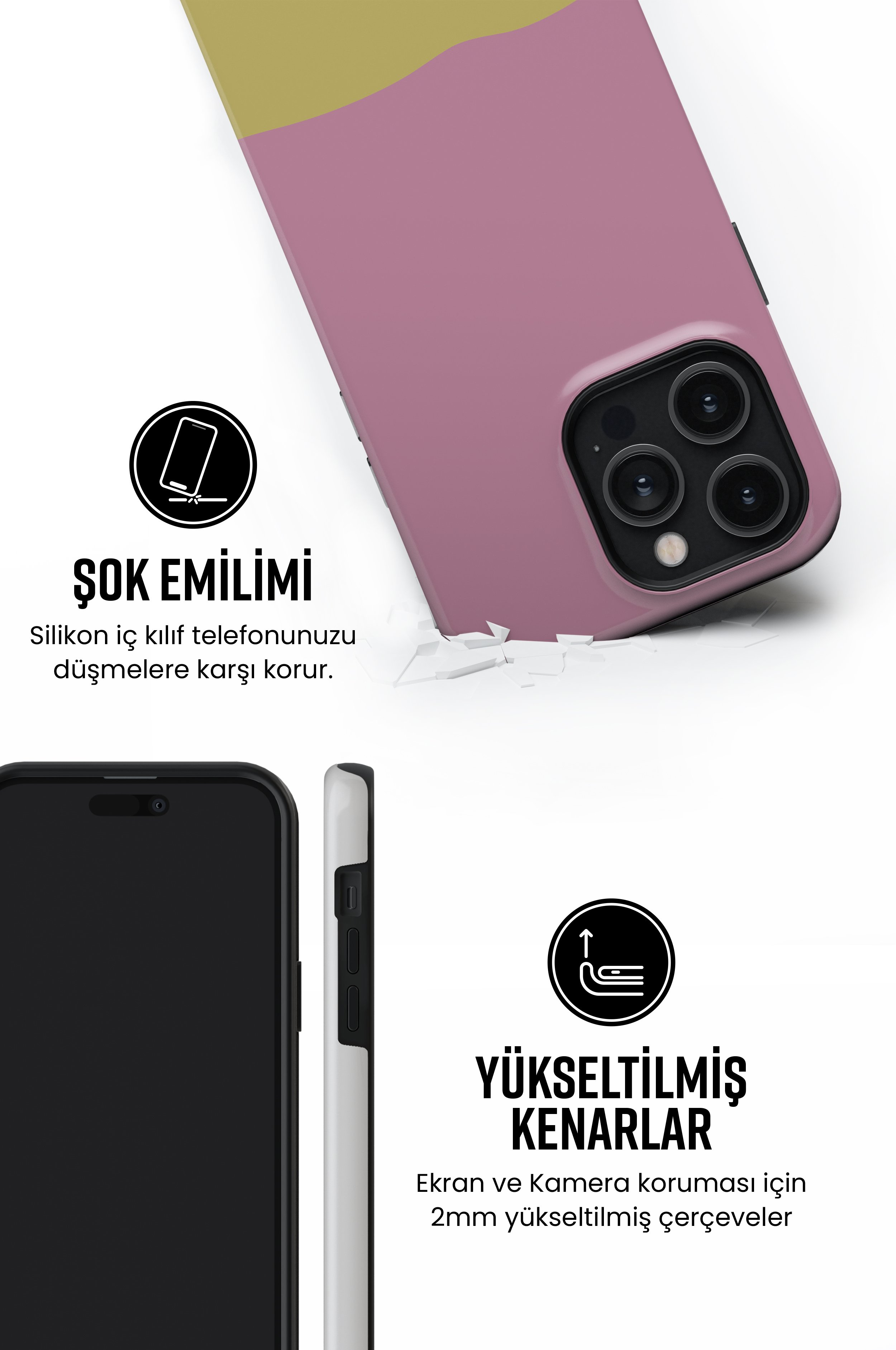 Rosaluna Tres iPhone Telefon Kılıfı