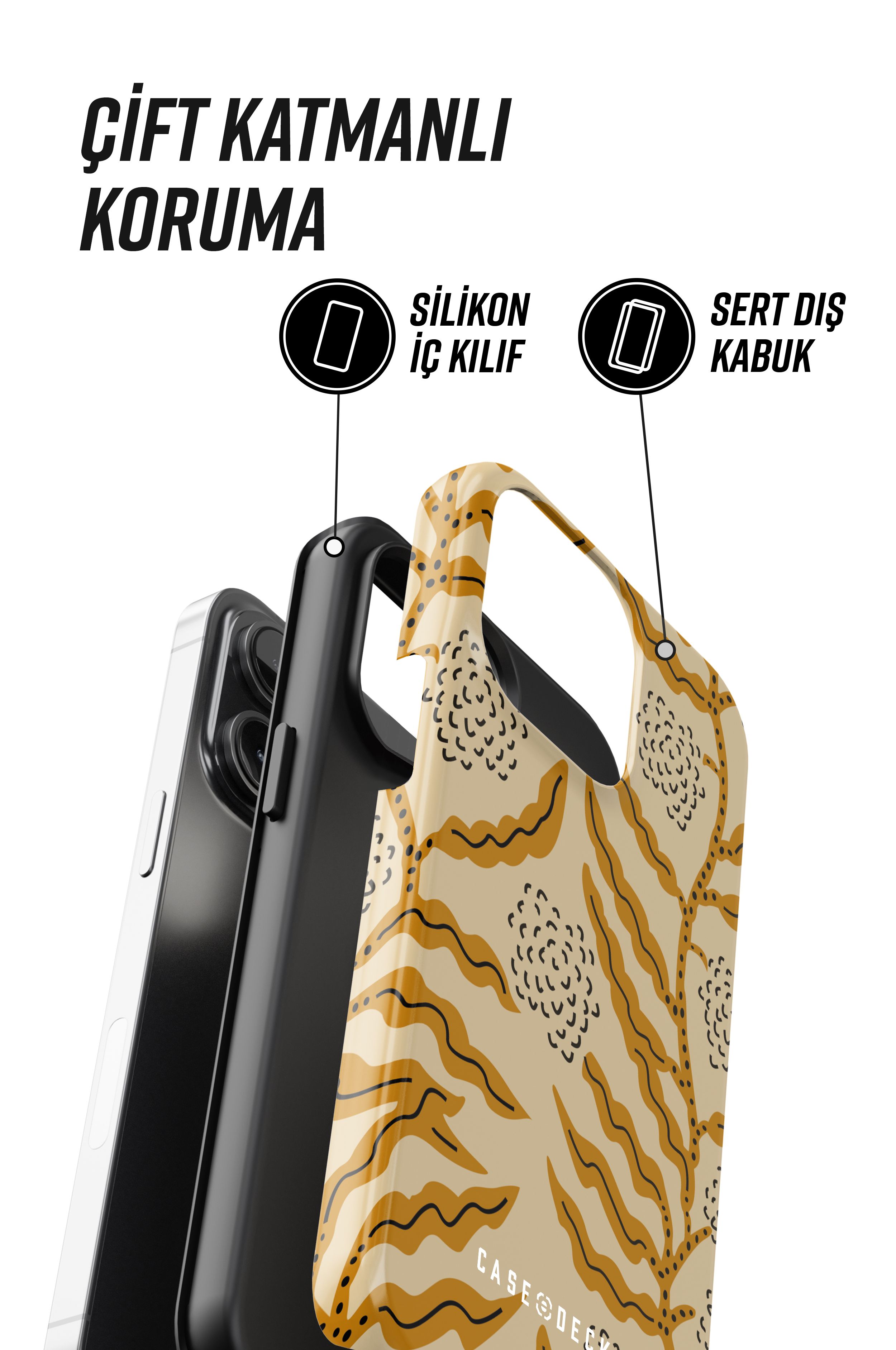 Mirage Tres iPhone Telefon Kılıfı