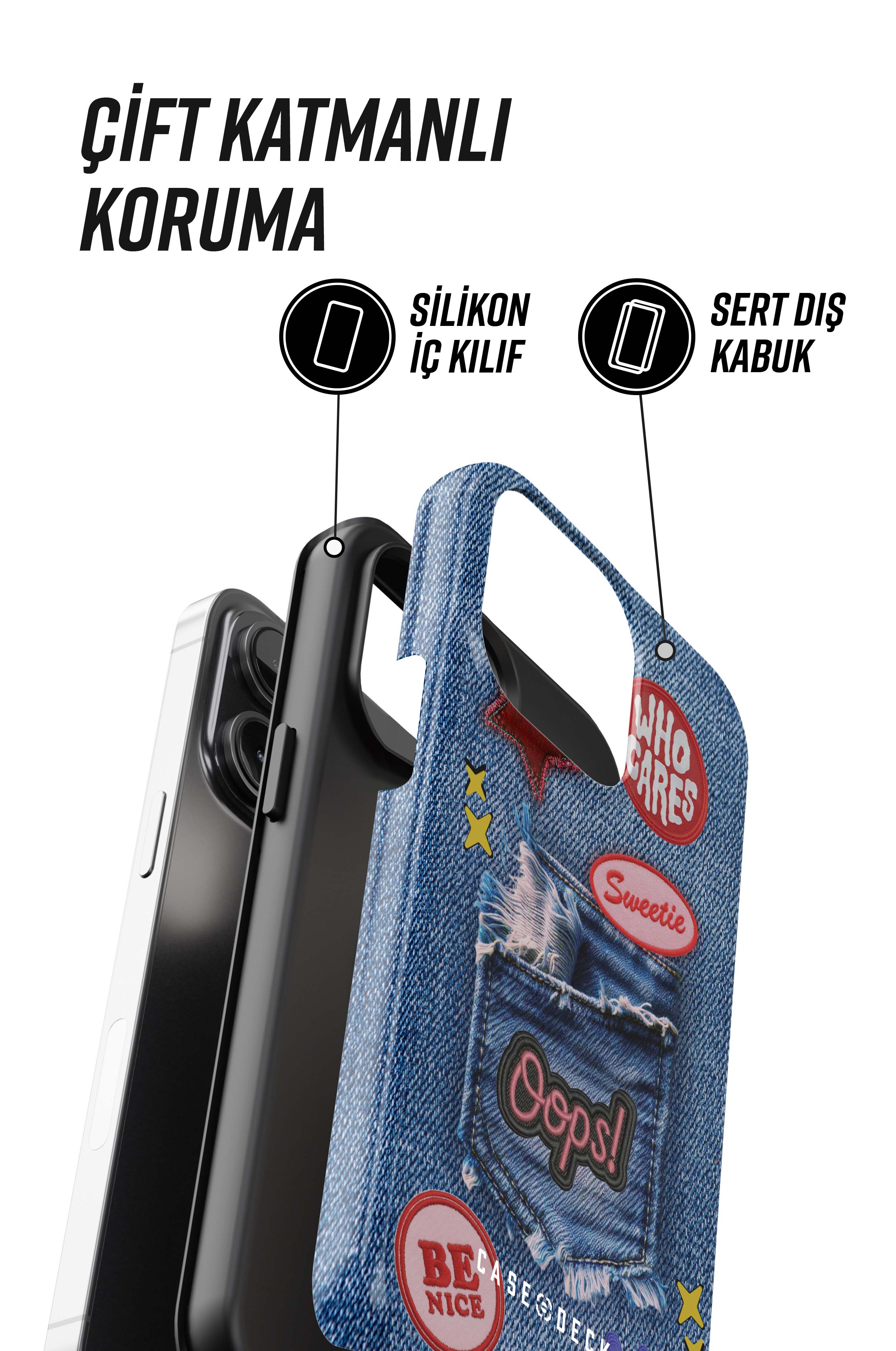 Sally Tres iPhone Telefon Kılıfı