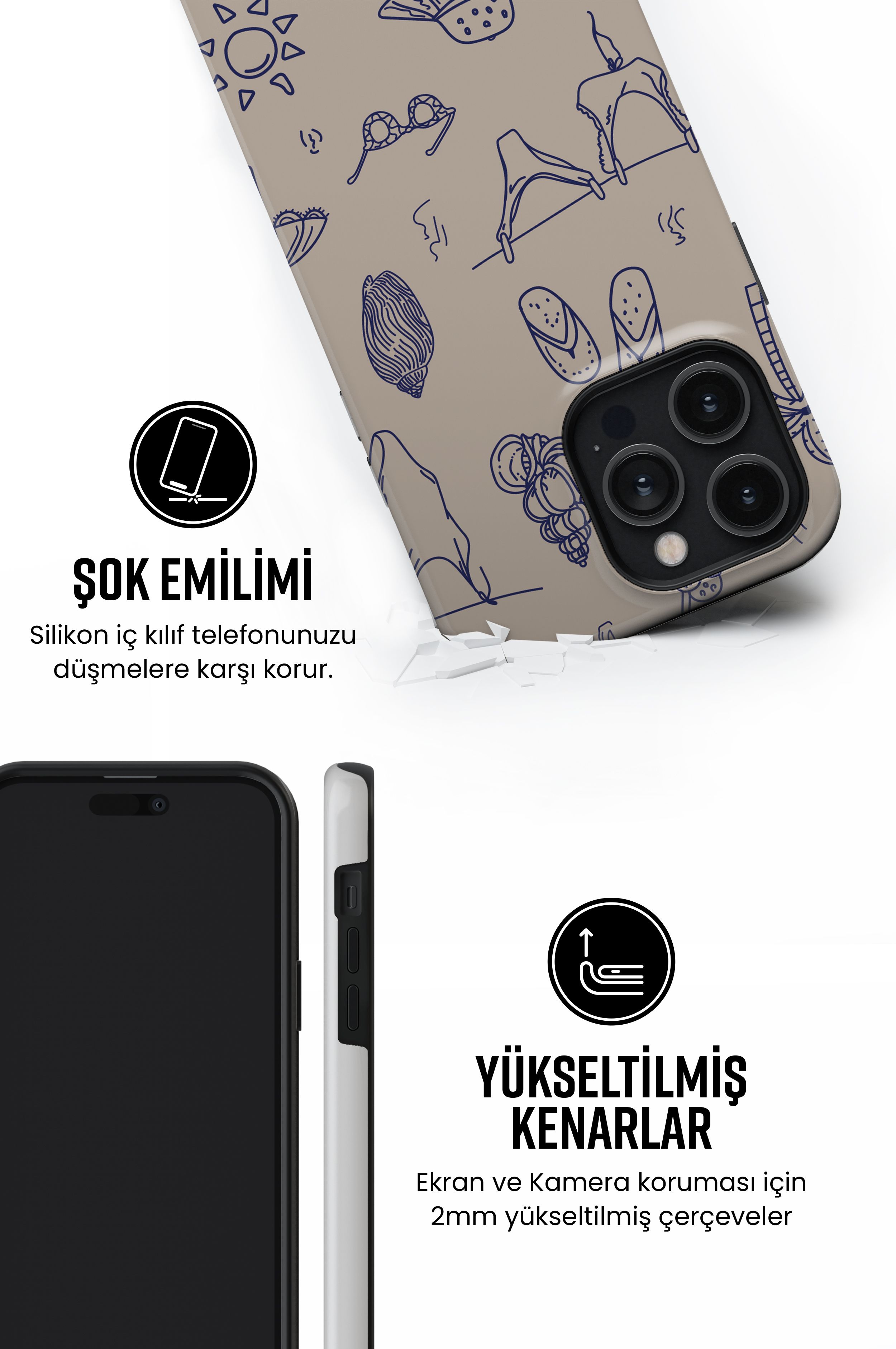 Sundaze Tres iPhone Telefon Kılıfı